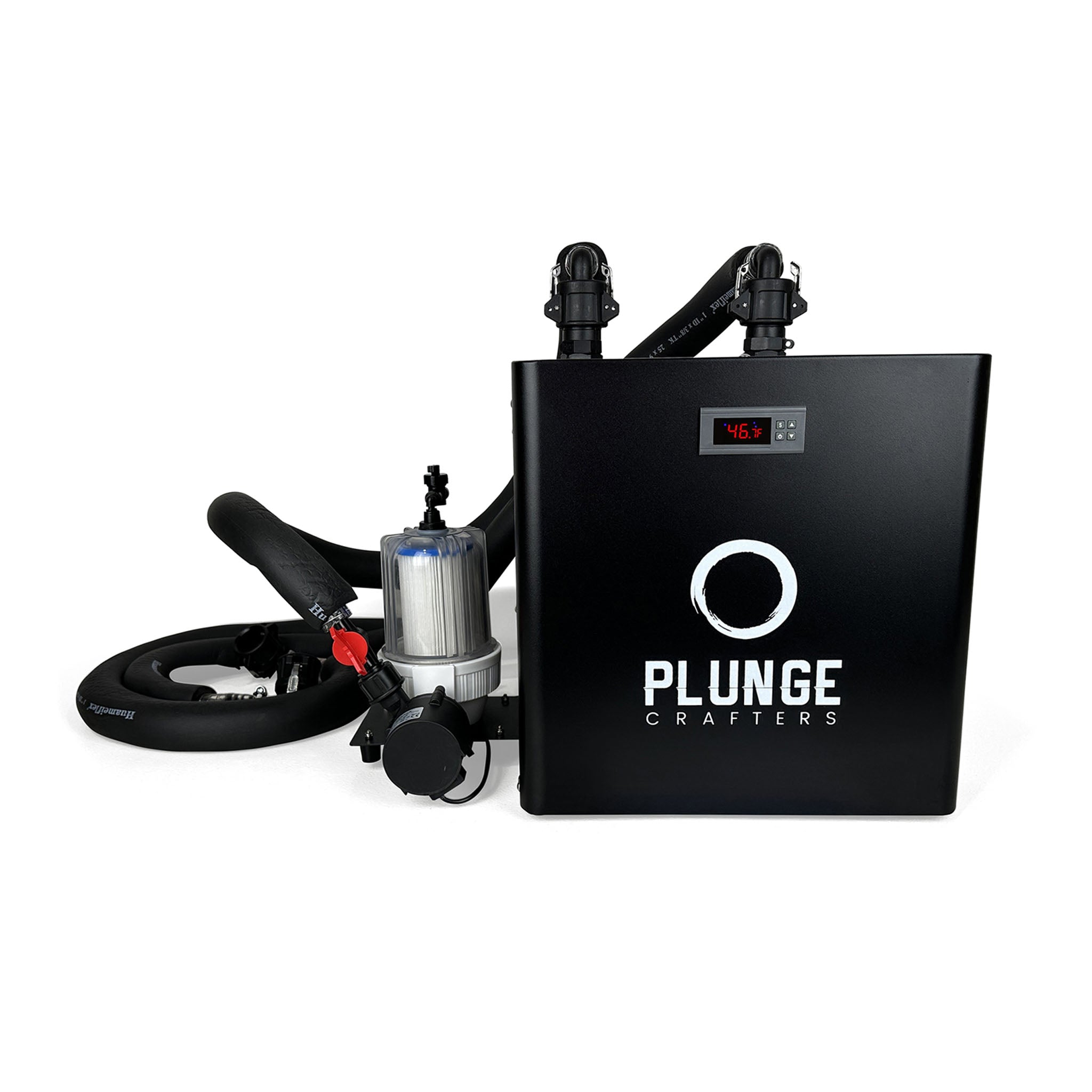 Gemini Cold Plunge Tub with 1/2HP Chiller Pro – Inflatable Ice Bath with 39°F Cooling, Filtration & WiFi Control