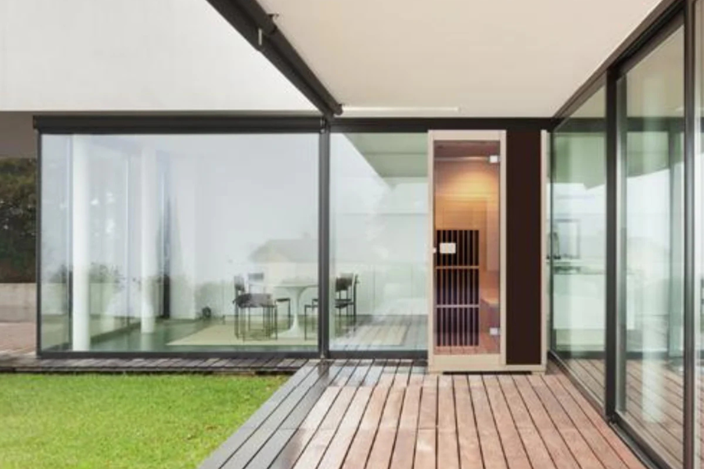 Blisspod Vienna Series 1-Person Far Infrared Sauna | Compact Canadian Hemlock Indoor Sauna