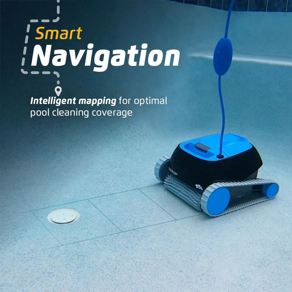 Nautilus CC Robotic Pool Vacuum Cleaner with Universal Caddy — Easy to Transport and Store Your — Ideal for Above/In-Ground Pools up to 33 FT in Length