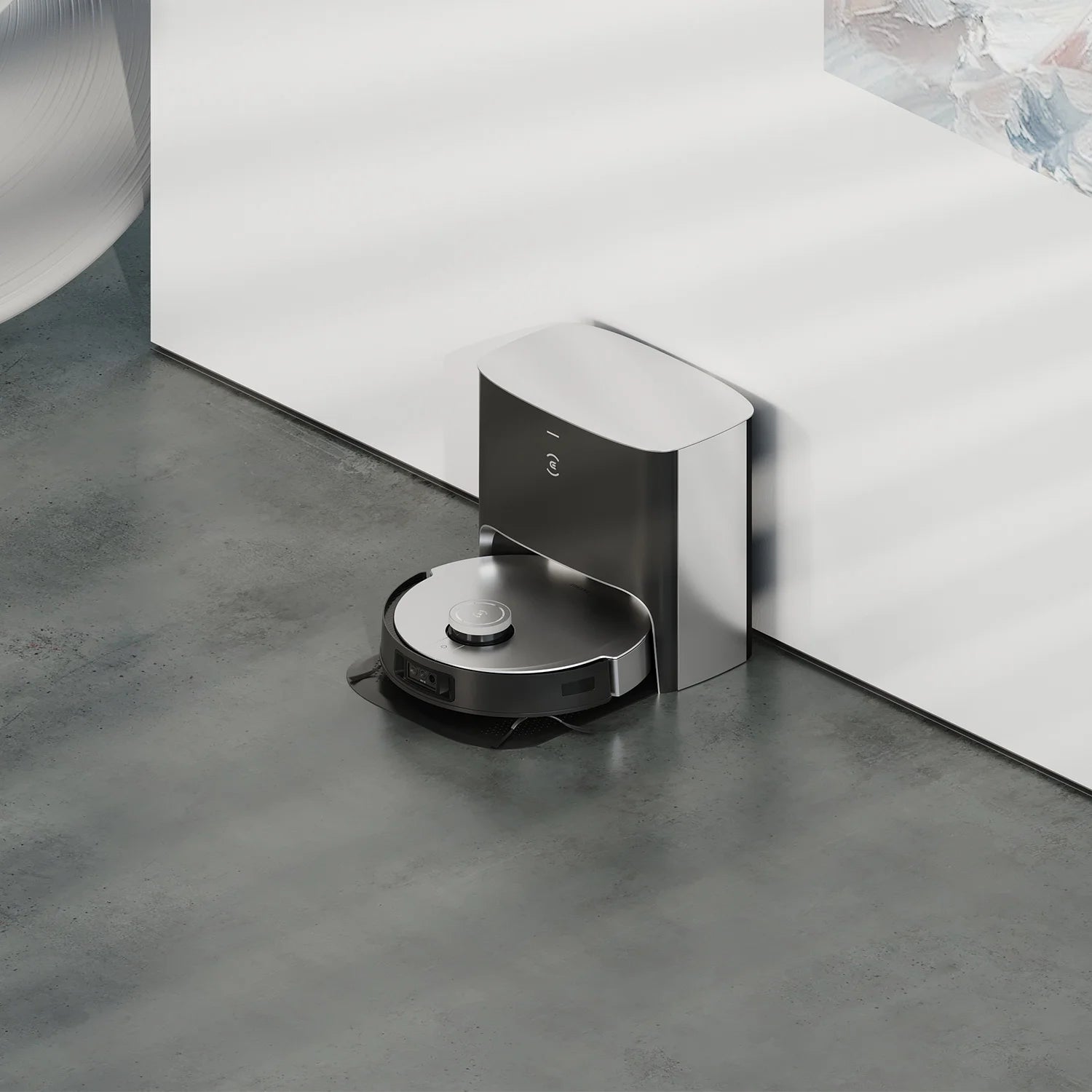 ECOVACS DEEBOT X1 plus Robotic Vacuum Cleaner - Black