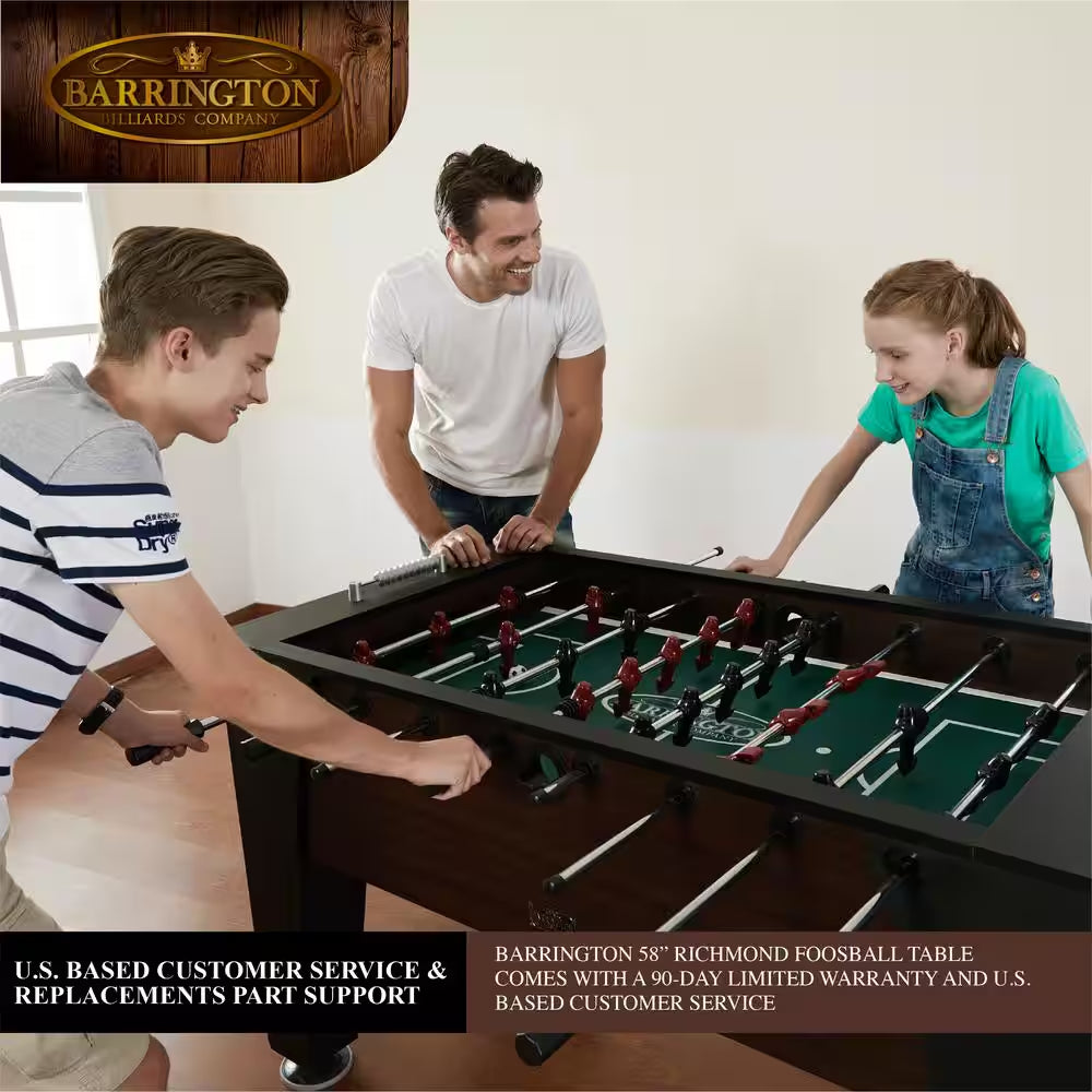 58 In. Richmond Foosball Table