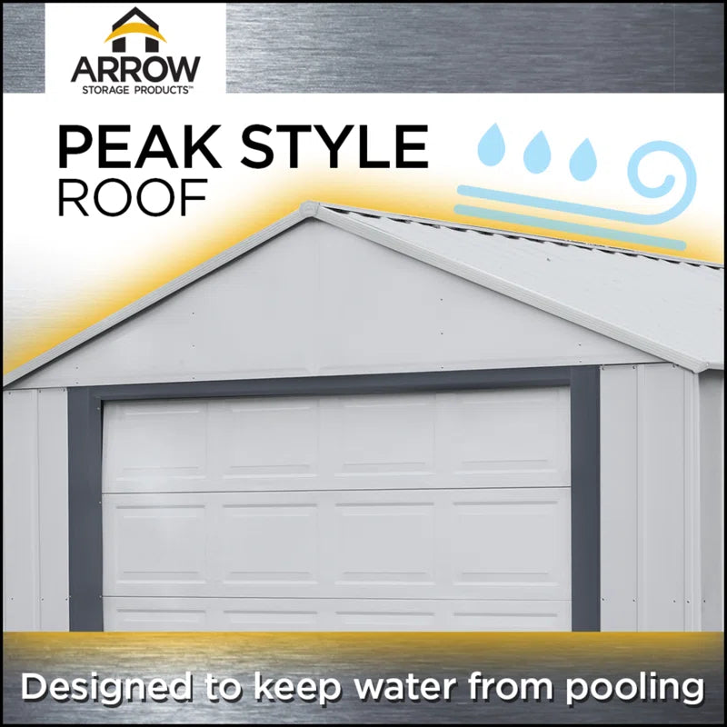 Murryhill 12 X 24 Garage, Steel Storage Building