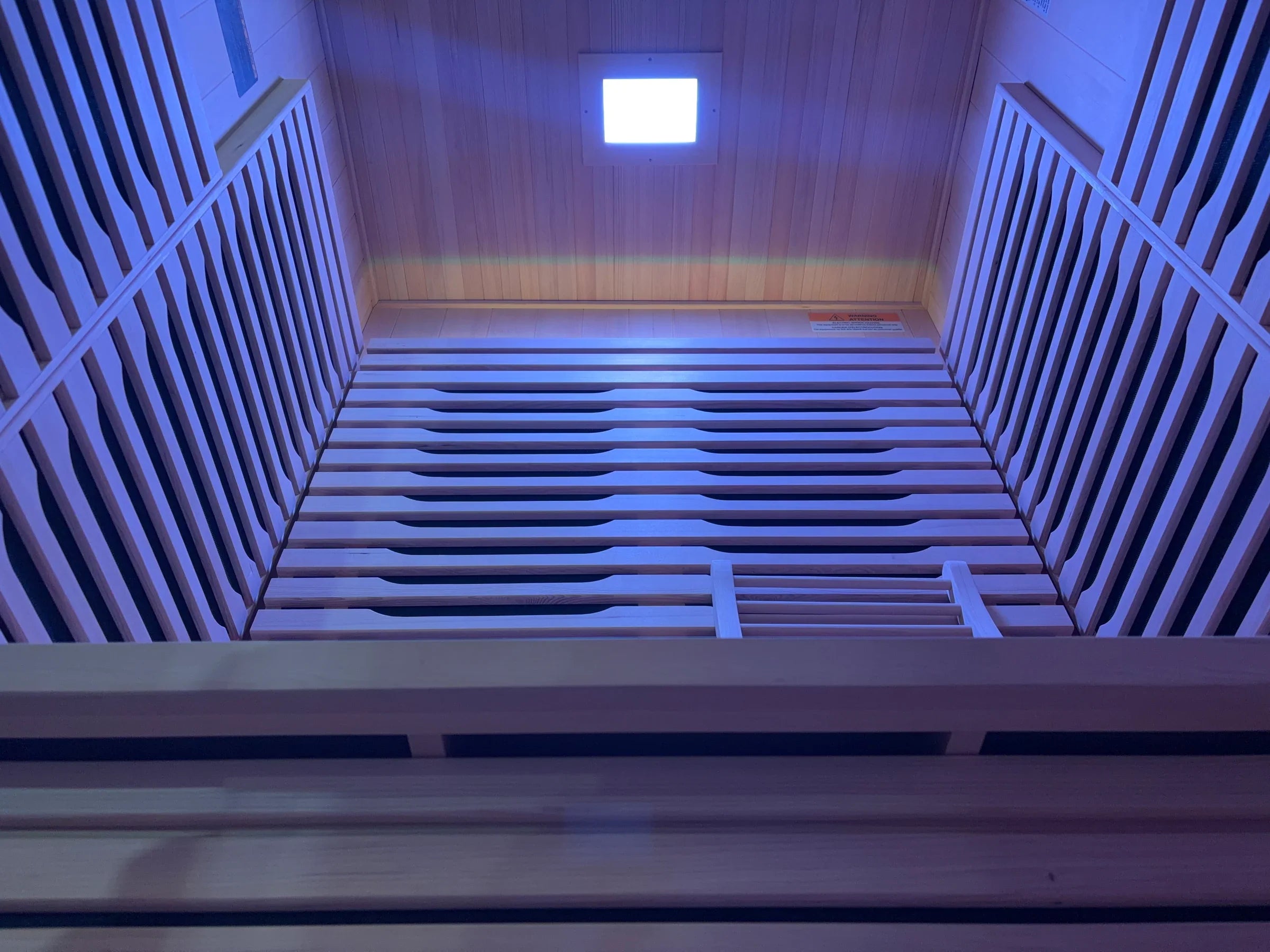 Blisspod Milano Series 2-Person Full Spectrum Sauna | Canadian Hemlock | Ultra Low EMF