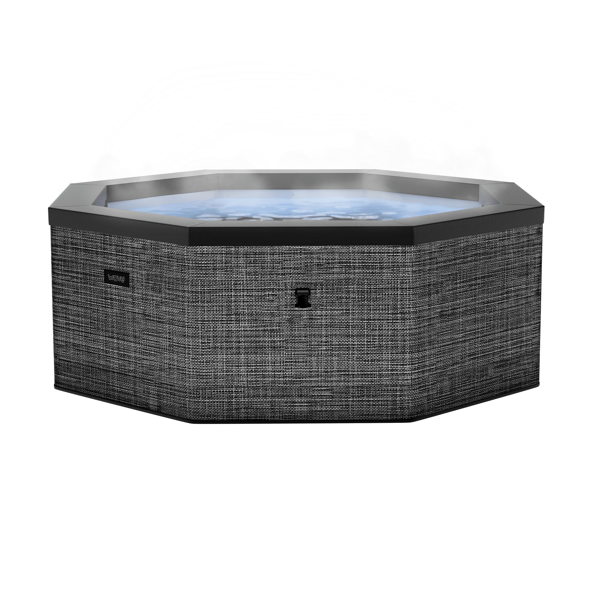 Como Eco Series 6-Person Foam Hot Tub | Octagon | Built-In Integrated Heater & Bubble Jet Massage