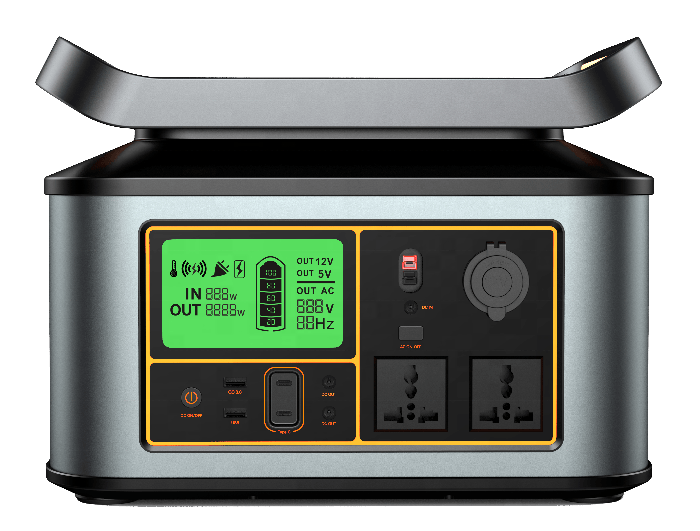Portable Solar Generator 3000w Panel Energy System