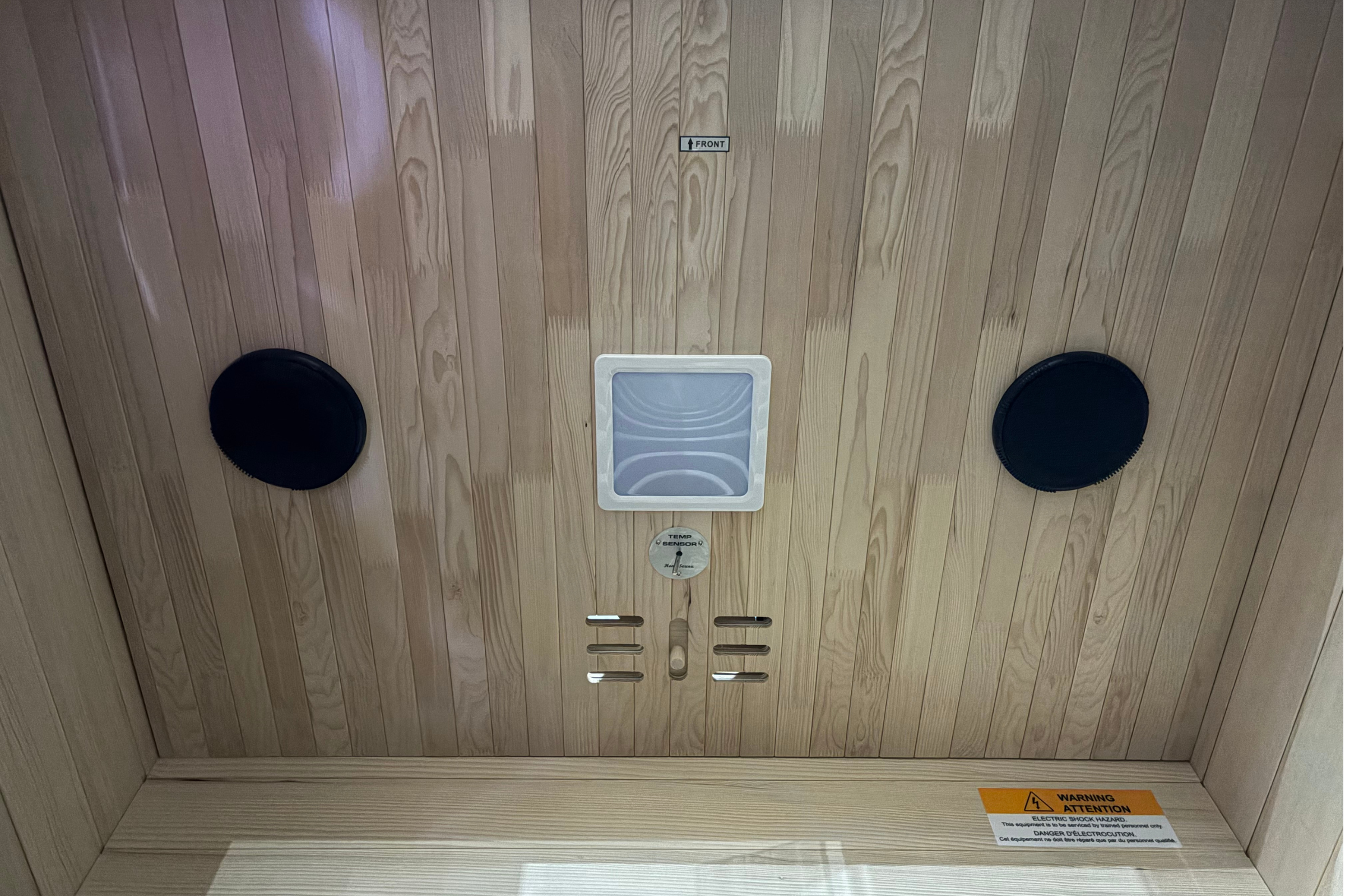 Blisspod Malmo Deluxe Sauna Series – 1–2 Person Infrared Sauna with Red Light Therapy | Low EMF | LED Chromotherapy