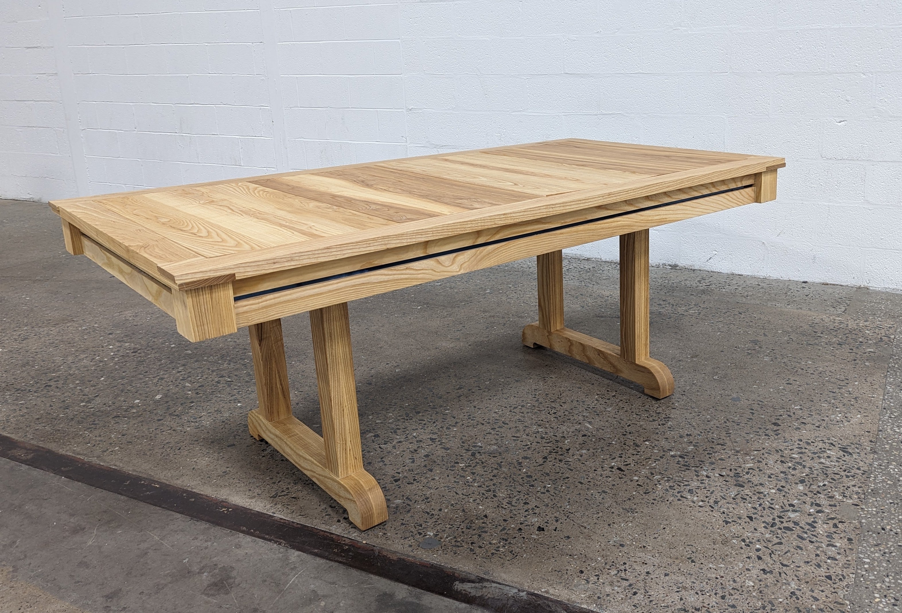 Premium Custom Gaming Table – Solid Hardwood 72" x 36" Play Area with Removable Leaves