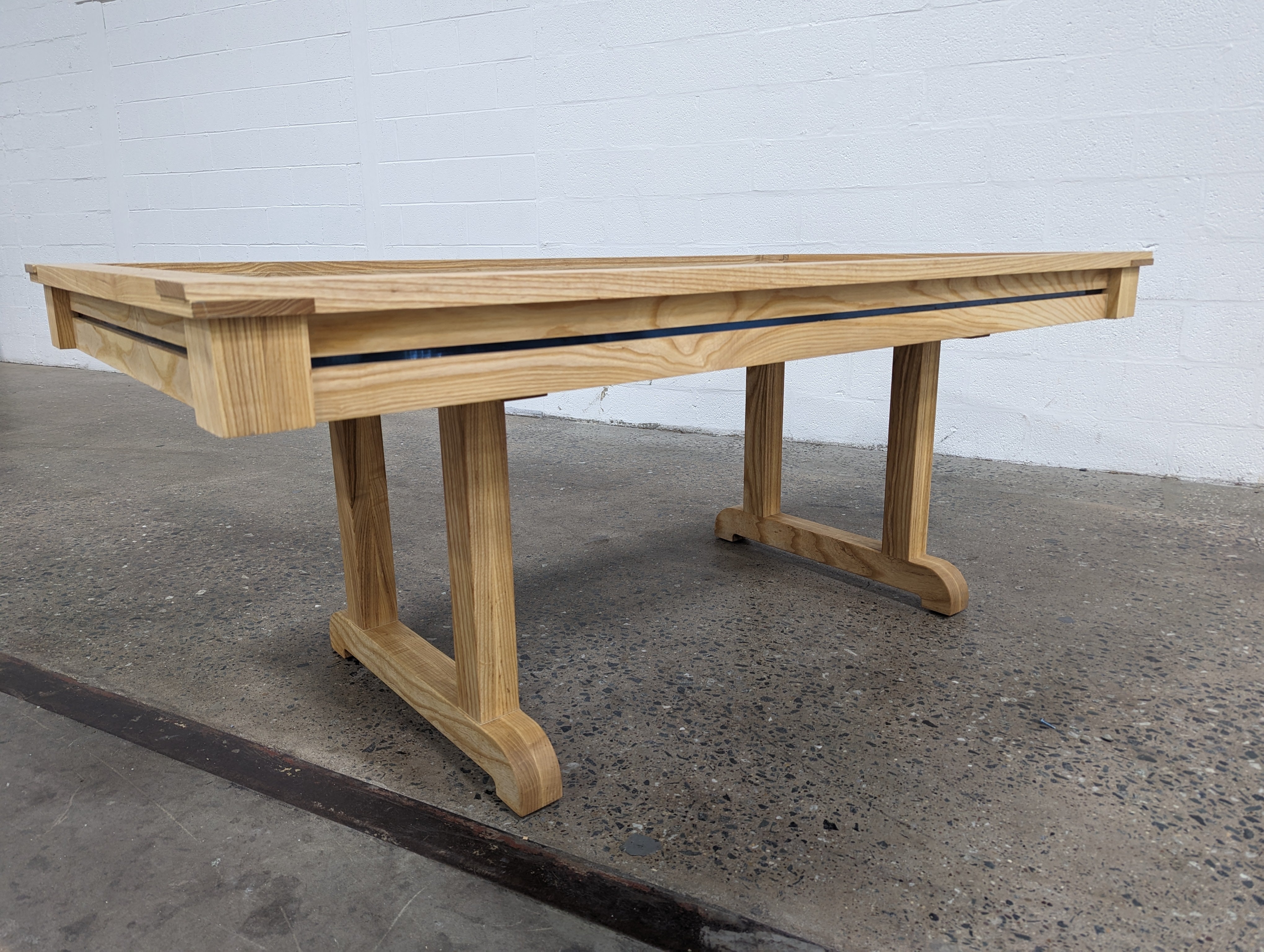 Premium Custom Gaming Table – Solid Hardwood 72" x 36" Play Area with Removable Leaves