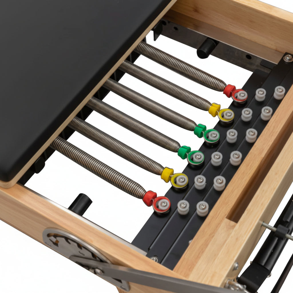 Echo Strength Premium Wooden Pilates Reformer Bundle – Luxury Studio-Grade Pilates System