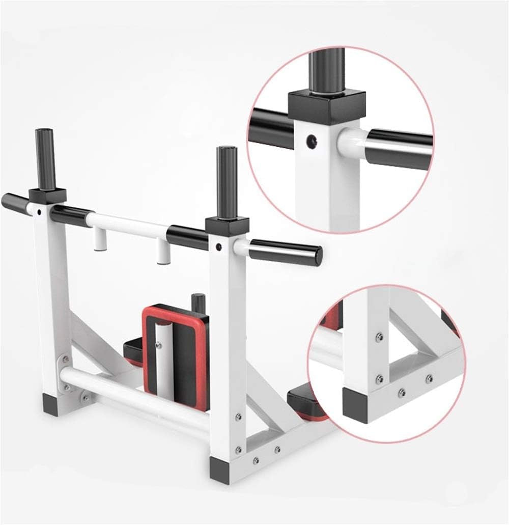 Heavy-Duty Wall-Mounted Pull-Up Bar & Dip Station for Home Gym 800LBS