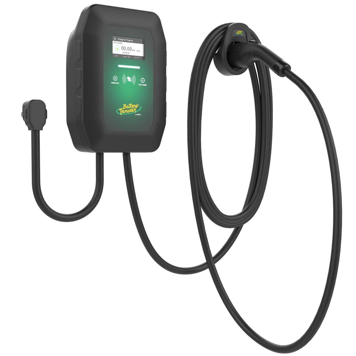 eCharge 40 Level 2 EV Charger – 40A Smart Home Charging Station (240V, J1772, NEMA 14-50) - Mountable Indoor Outdoor