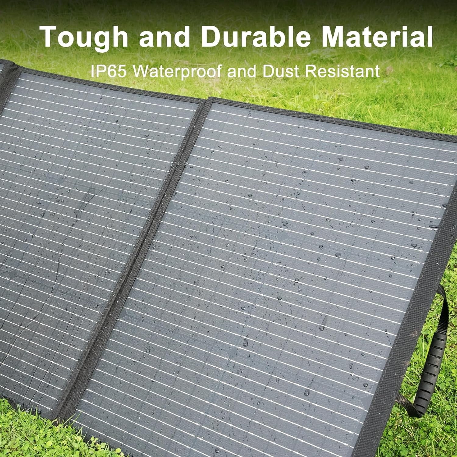 Portable Power Station, 2400W/2160Wh Large Capacity Solar Power Station, with 200W Solar Panel, 4 AC Outlets (4800W Peak), Emergency Power Station for Home, Camping, Outdoor Battery Backup