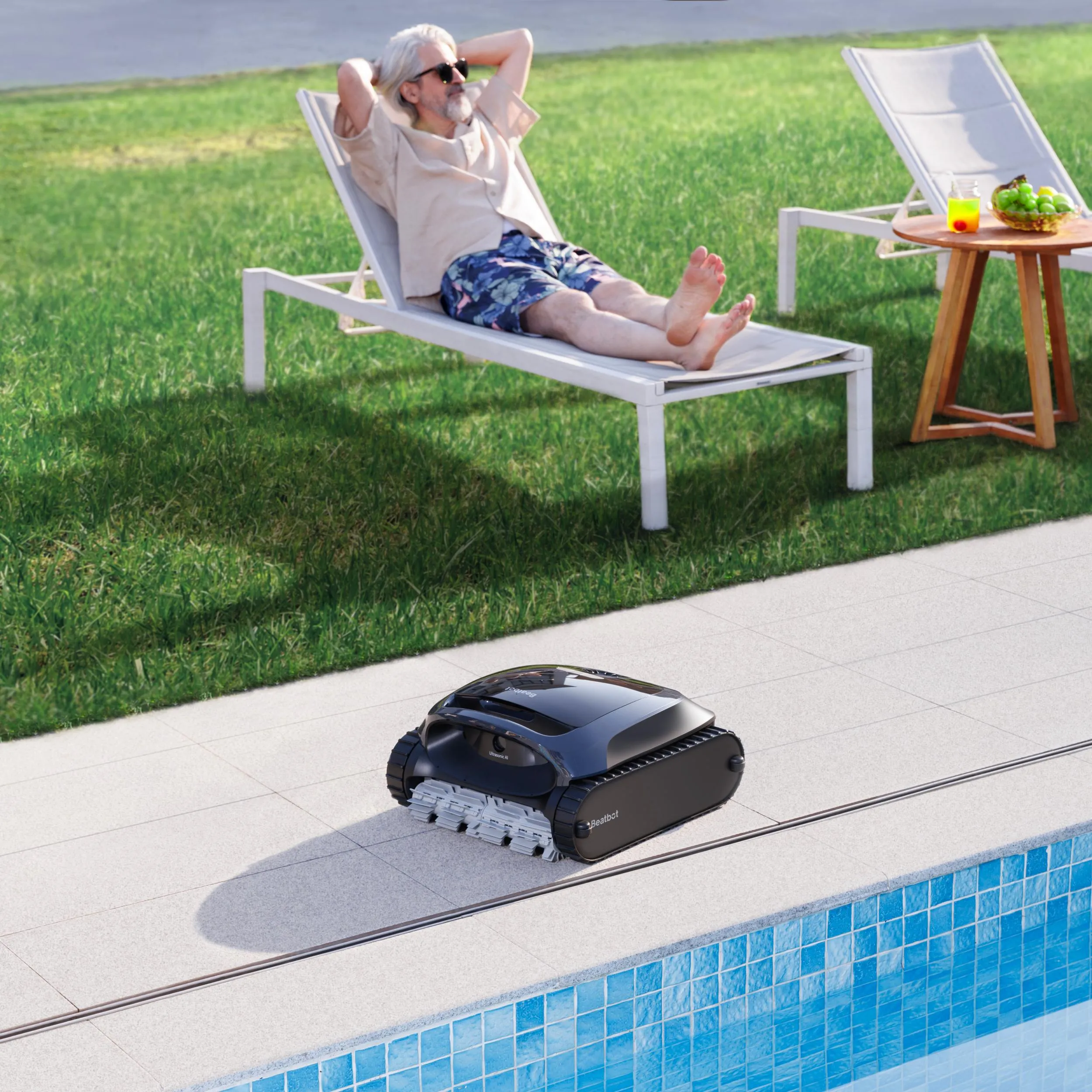 Aquasense 2 Robotic Pool Cleaner – Smart Pool Vacuum with Full Coverage & Wireless Charging