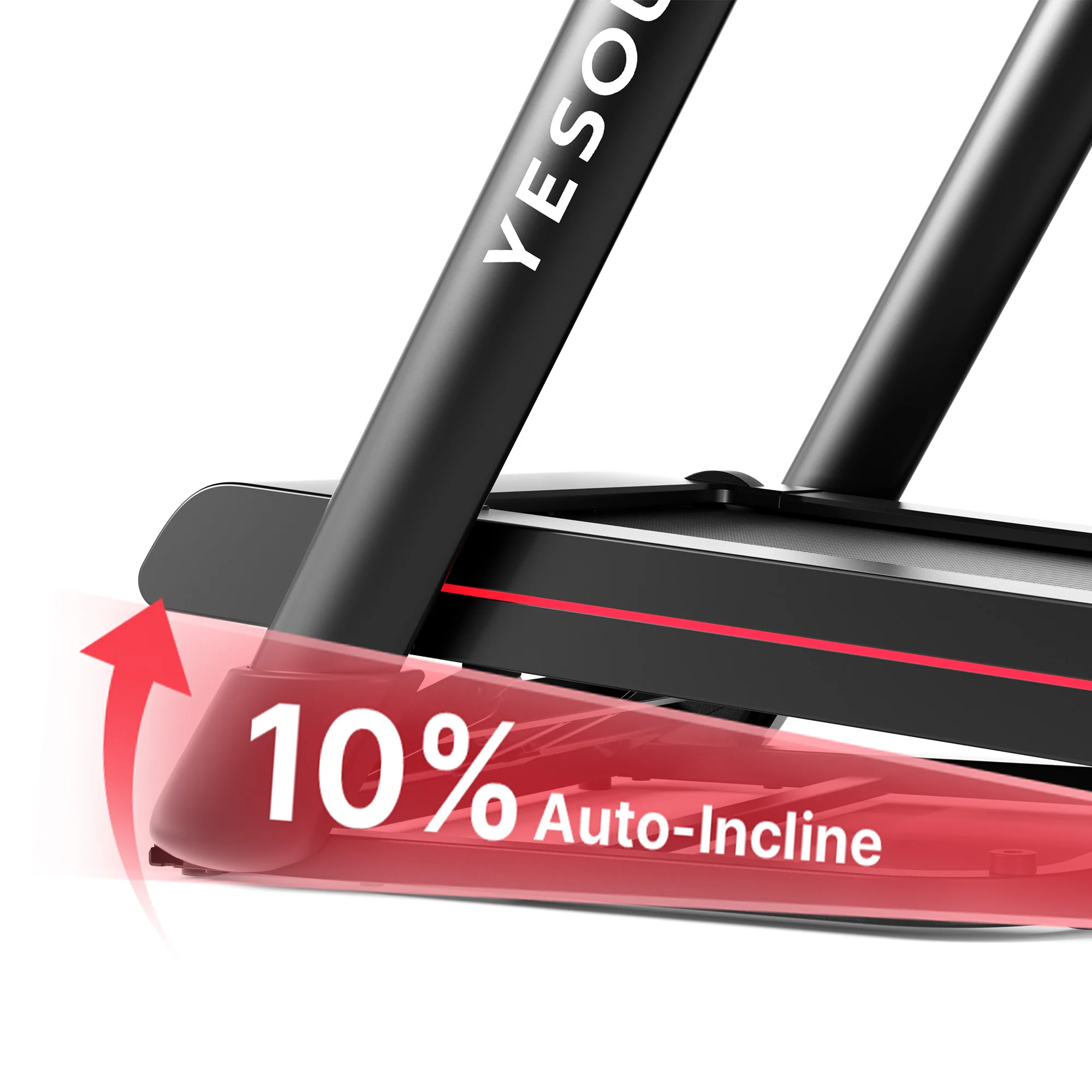 Yesoul T3S Plus Smart Treadmill – 21.5" FHD Screen, 10% Auto Incline & Quiet Brushless Motor