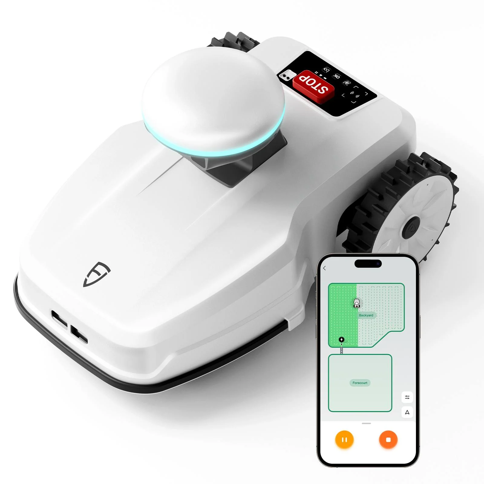 FJD FR4000 Smart Wireless Robotic Lawn Mower – RTK Precision Auto Mower for Up to 1 Acre