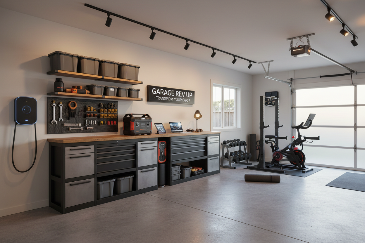 Transformed Garage Space