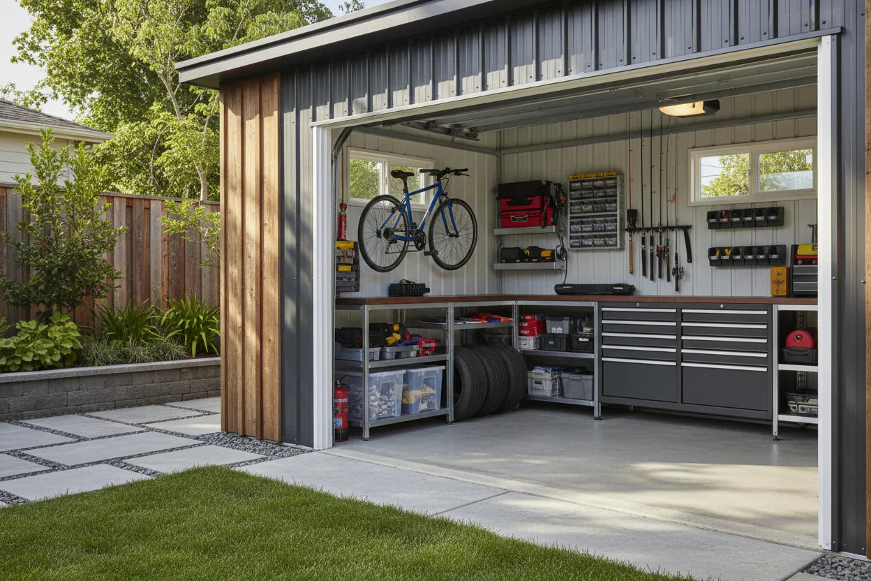 Garage Sheds & Storage