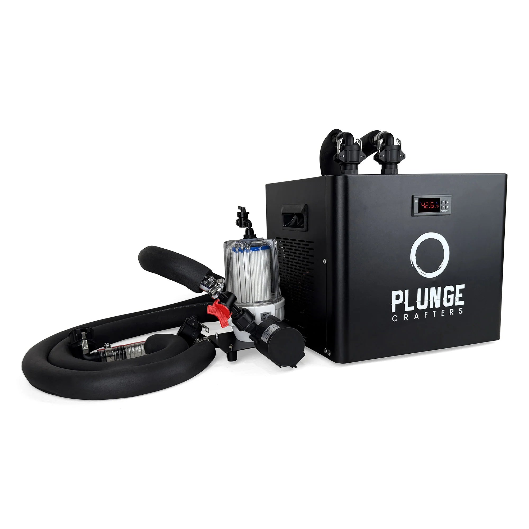 Cold Plunge Water Chiller | WiFi Smart Cooling System with Pump & Filtration (42°F Cooling)