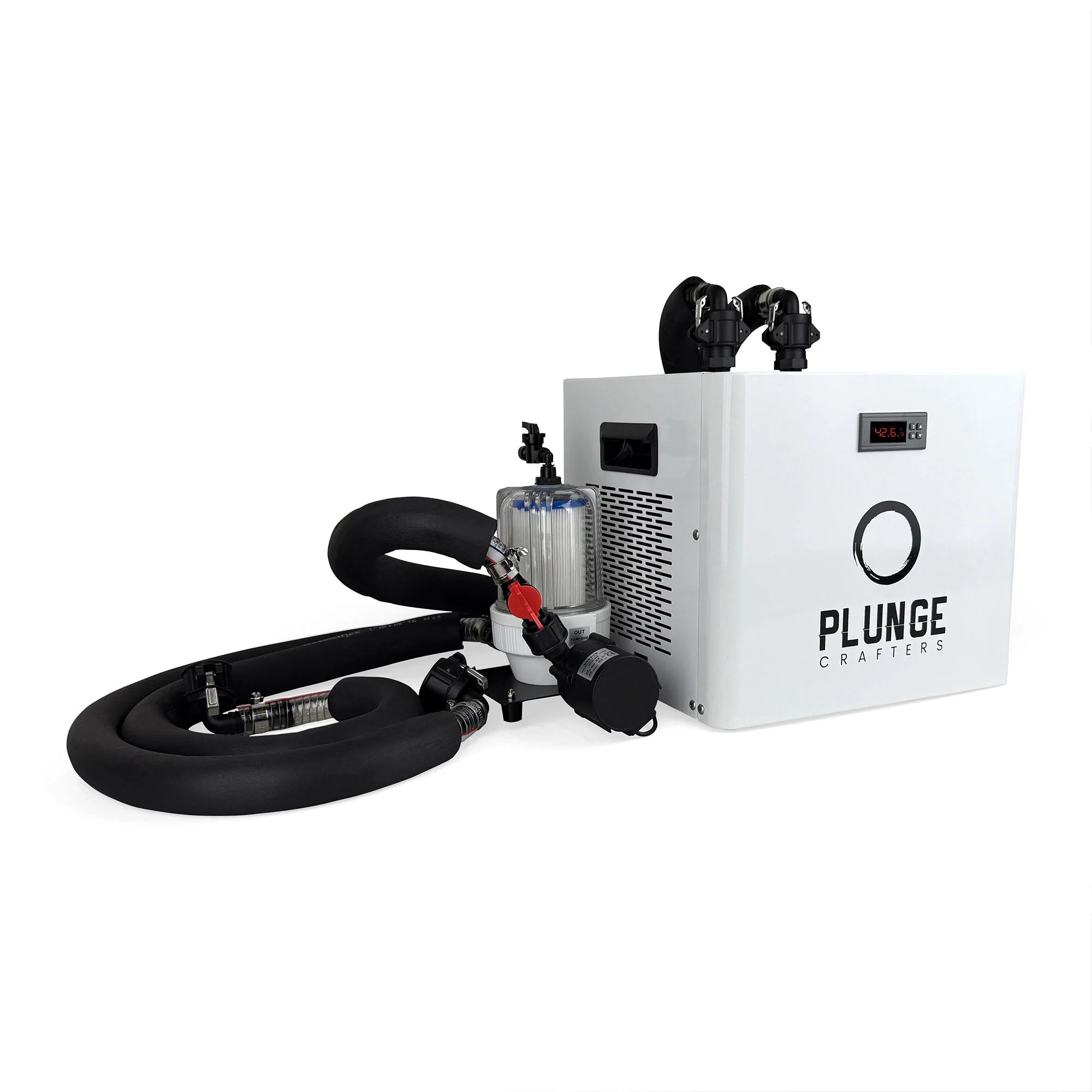 Cold Plunge Water Chiller | WiFi Smart Cooling System with Pump & Filtration (42°F Cooling)