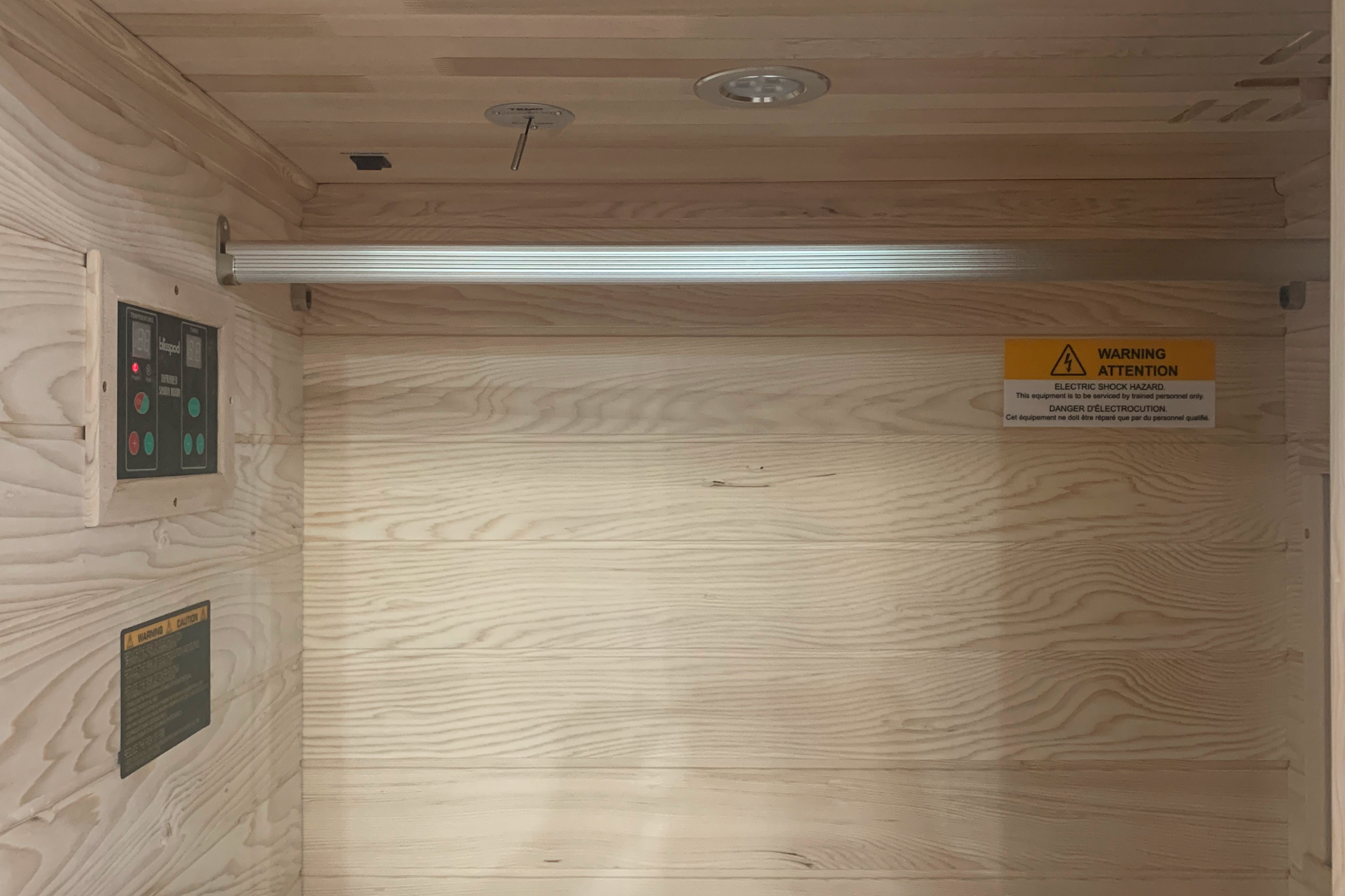 Blisspod Vienna Series 1-Person Far Infrared Sauna | Compact Canadian Hemlock Indoor Sauna