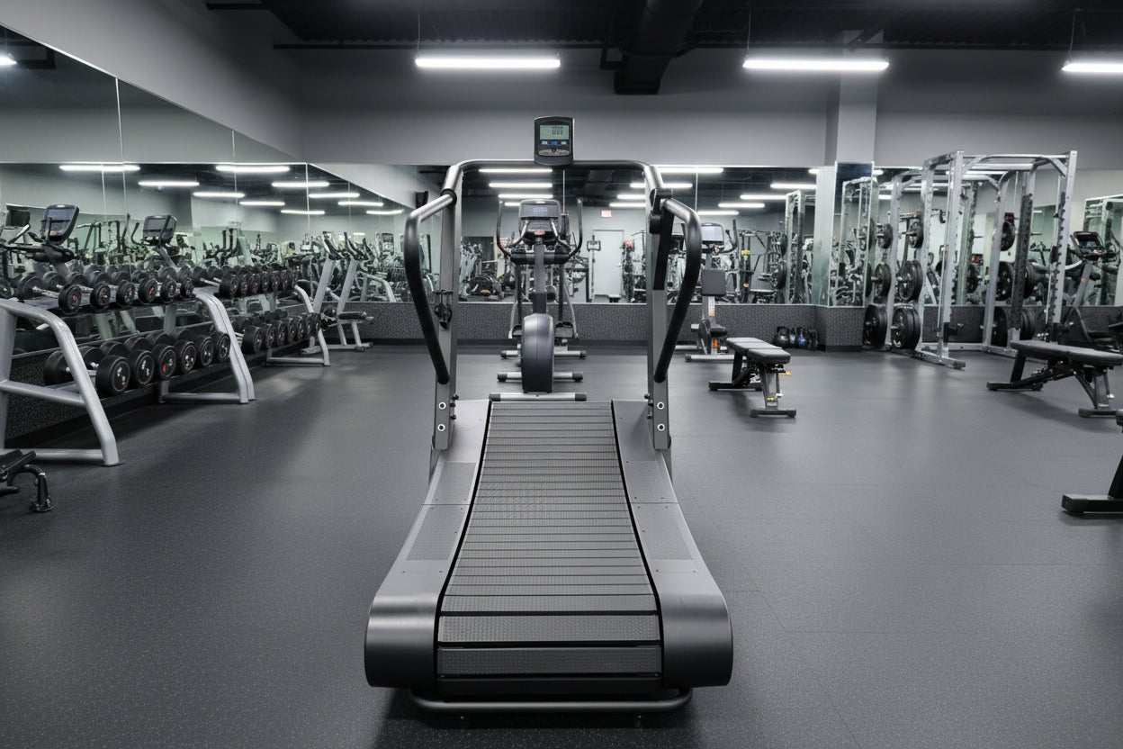 SFE Curved Air Runner Elite Pro with Sled Feature – Self-Powered Curved Treadmill for Home & Commercial Gyms