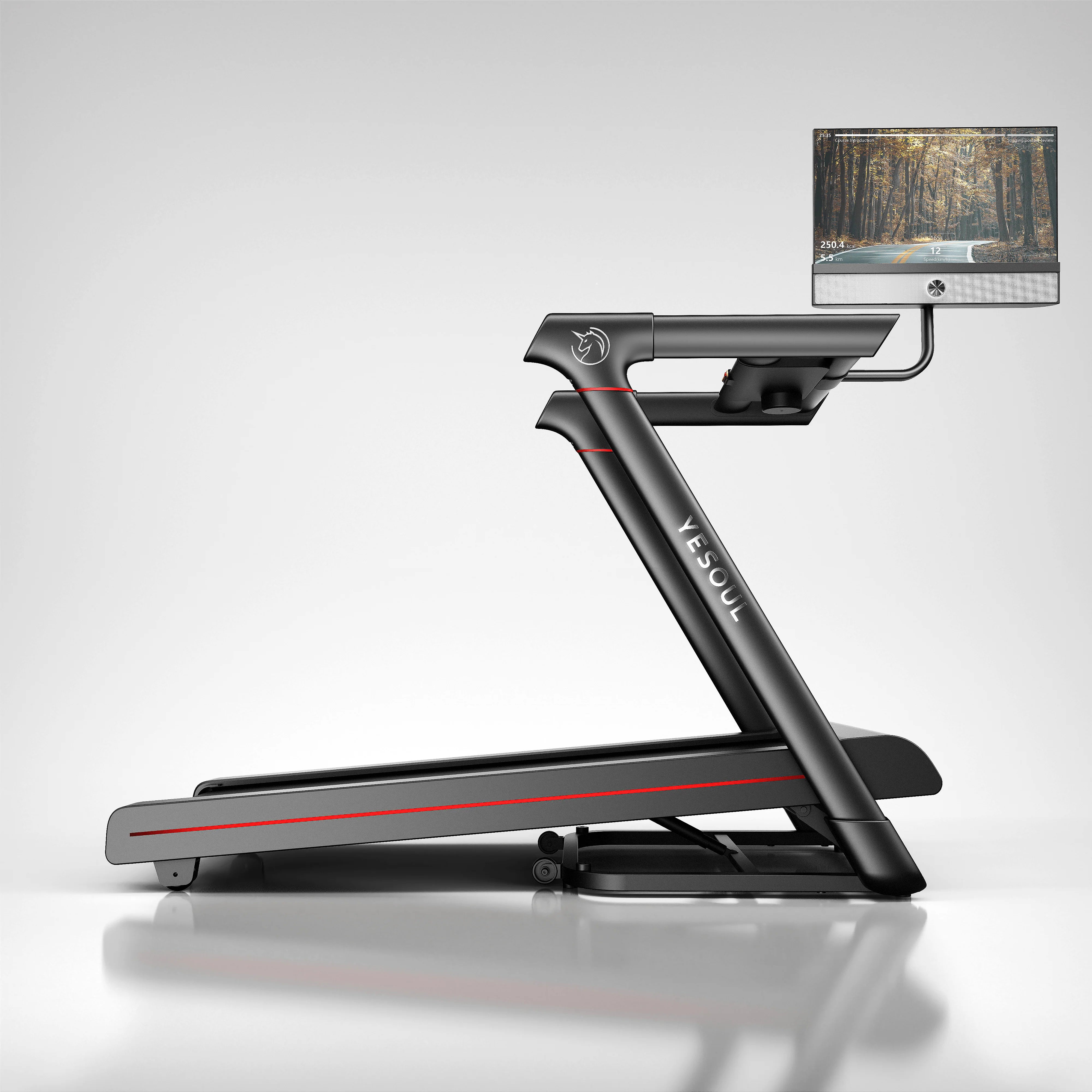 Yesoul T3S Plus Smart Treadmill – 21.5" FHD Screen, 10% Auto Incline & Quiet Brushless Motor