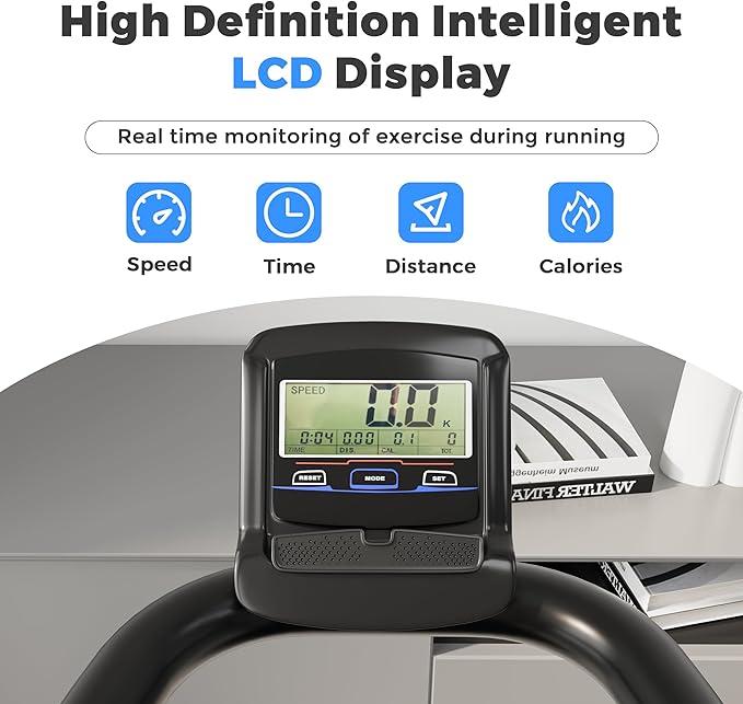 DELAVIN Curved Manual Treadmill with 4 Resistance Levels – Self-Powered Air Runner for Home & Commercial Gyms
