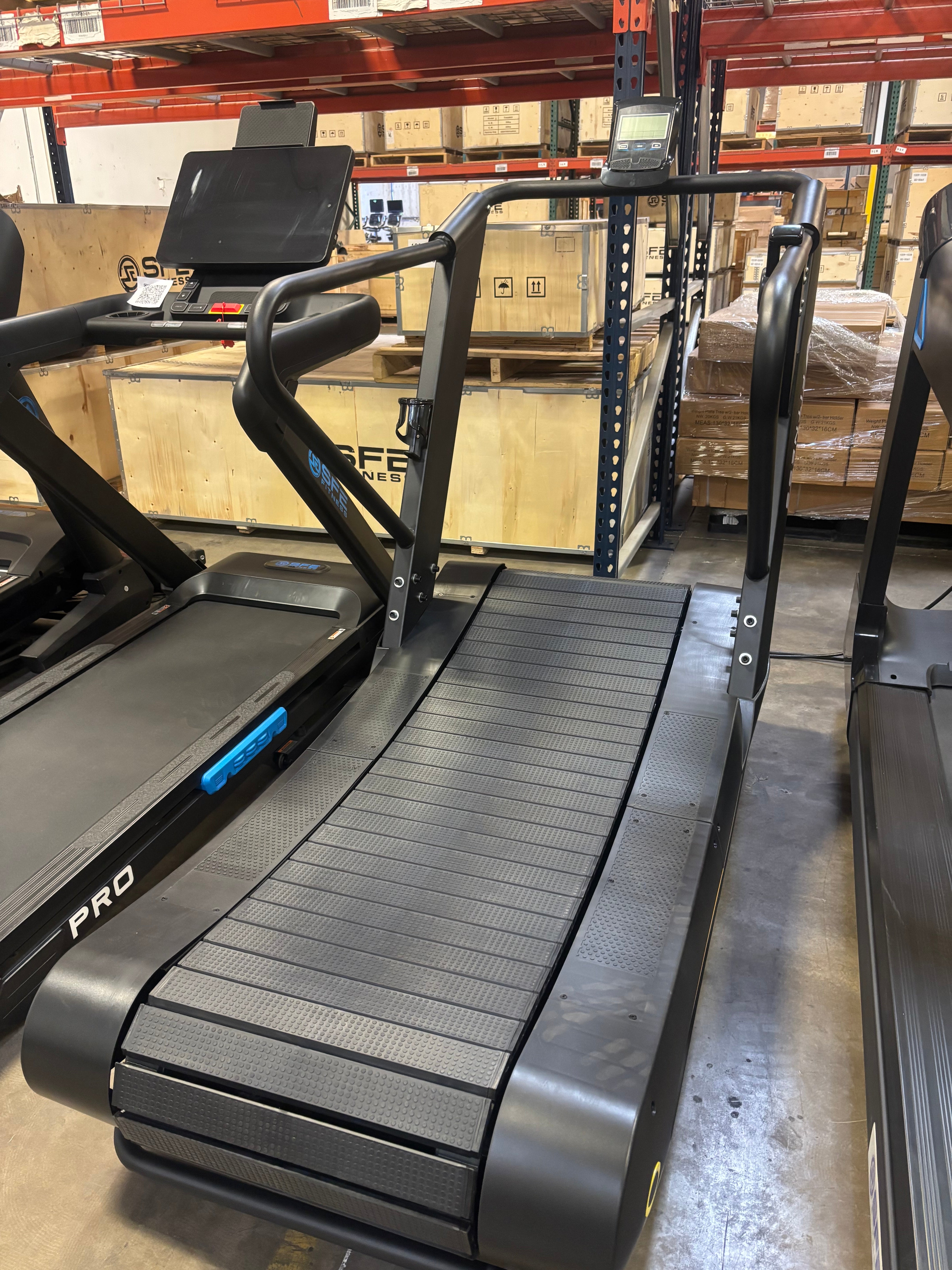SFE Curved Air Runner Elite Pro with Sled Feature – Self-Powered Curved Treadmill for Home & Commercial Gyms