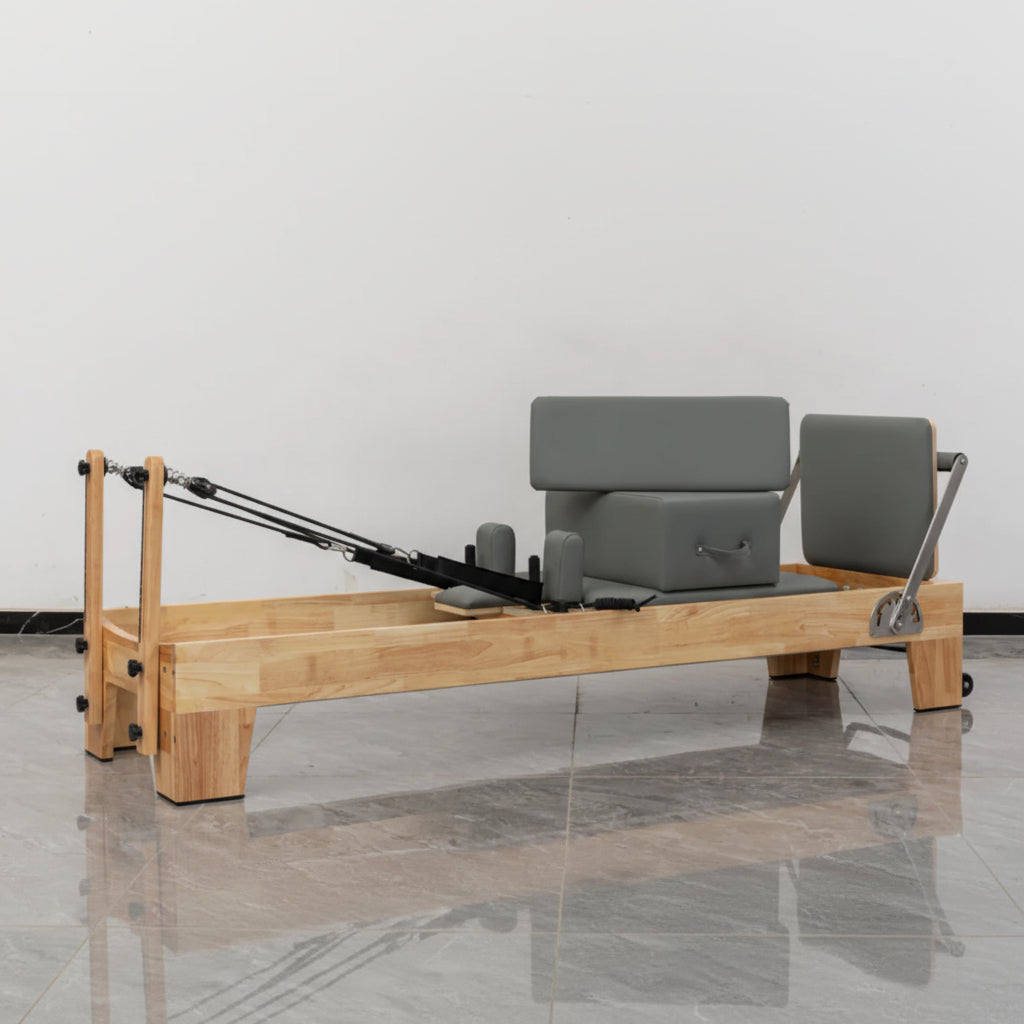 Echo Strength Premium Wooden Pilates Reformer Bundle – Luxury Studio-Grade Pilates System