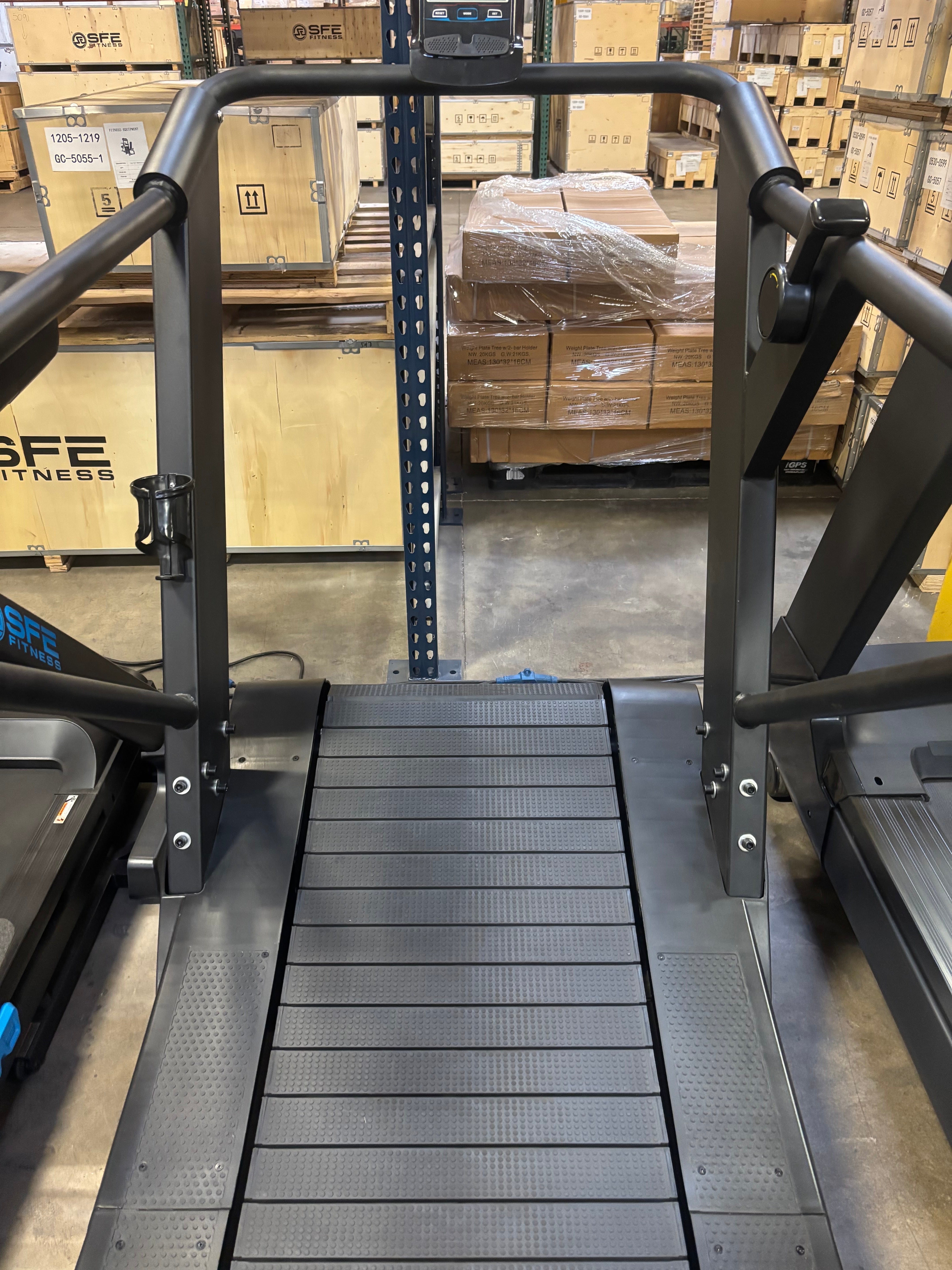 SFE Curved Air Runner Elite Pro with Sled Feature – Self-Powered Curved Treadmill for Home & Commercial Gyms