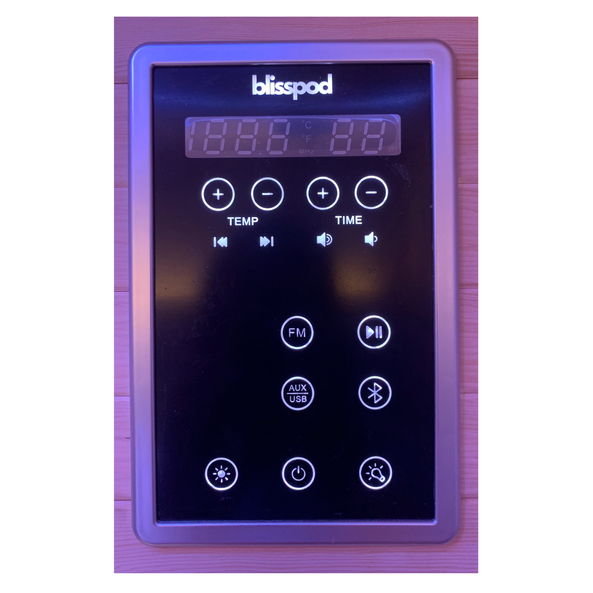 Blisspod Bergen Deluxe Sauna Series – 2 Person Full Spectrum Infrared Sauna with Red Light Therapy