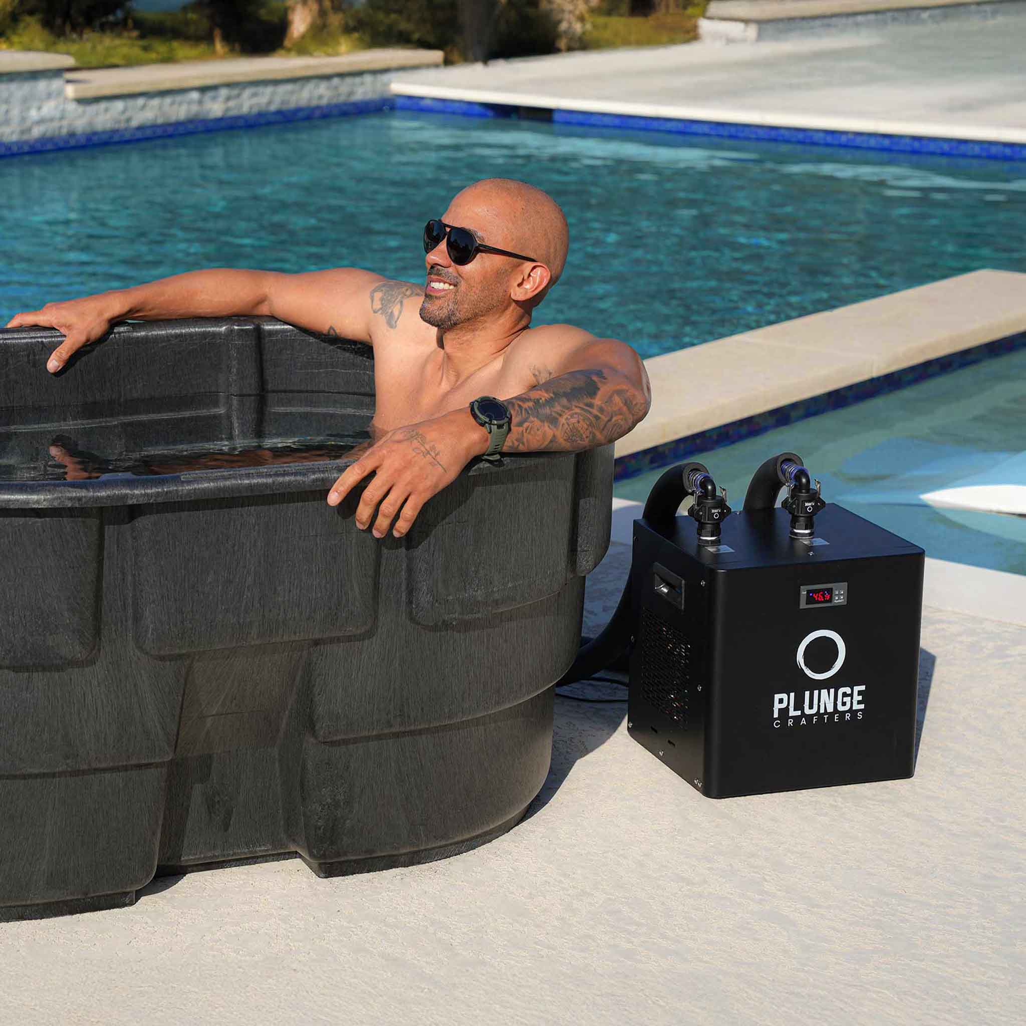 Pro Cold Plunge Chiller | 1/2HP WiFi Smart Water Cooling System (39°F) with Pump & Filtration