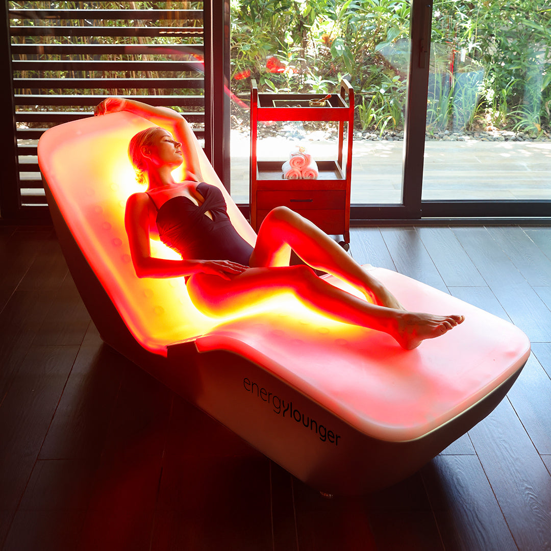 EnergyLounger Full-Body Red Light Therapy System + FREE EnergyLounger Blanket ($4,000 Value)* & 2-Hour Expert Consultation with Barry Warrington