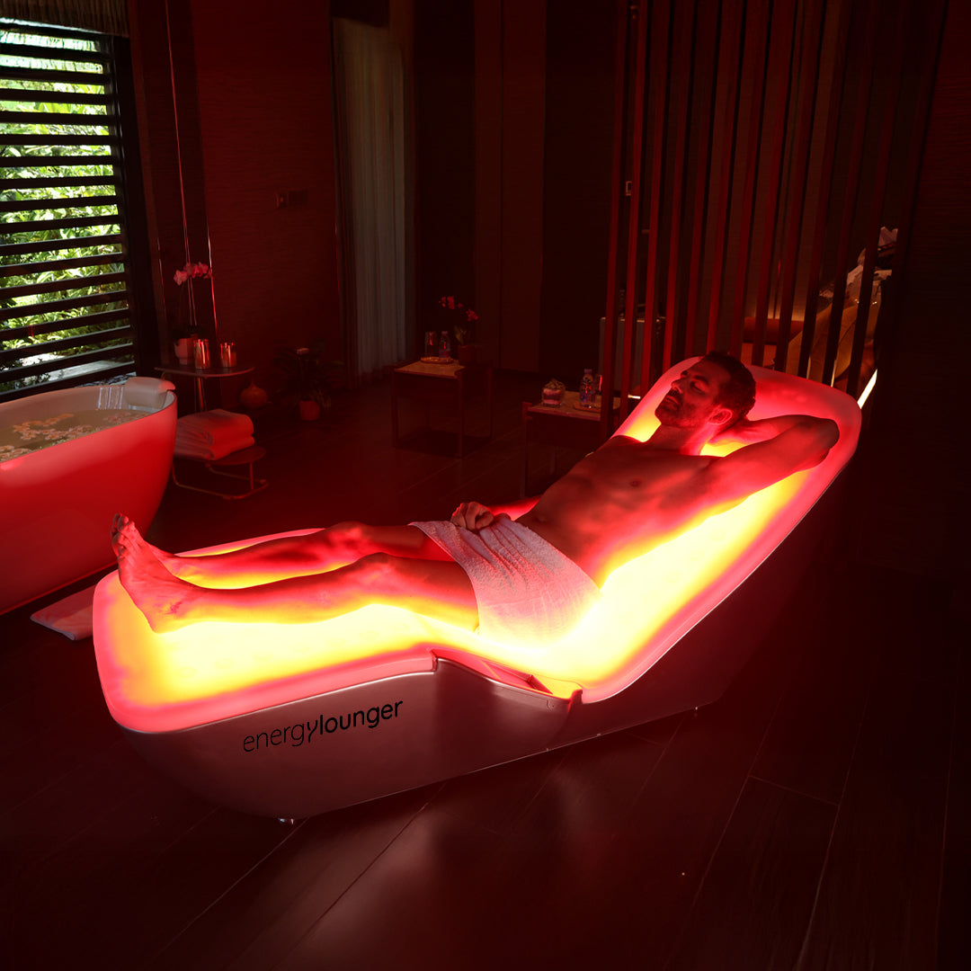 EnergyLounger Full-Body Red Light Therapy System + FREE EnergyLounger Blanket ($4,000 Value)* & 2-Hour Expert Consultation with Barry Warrington