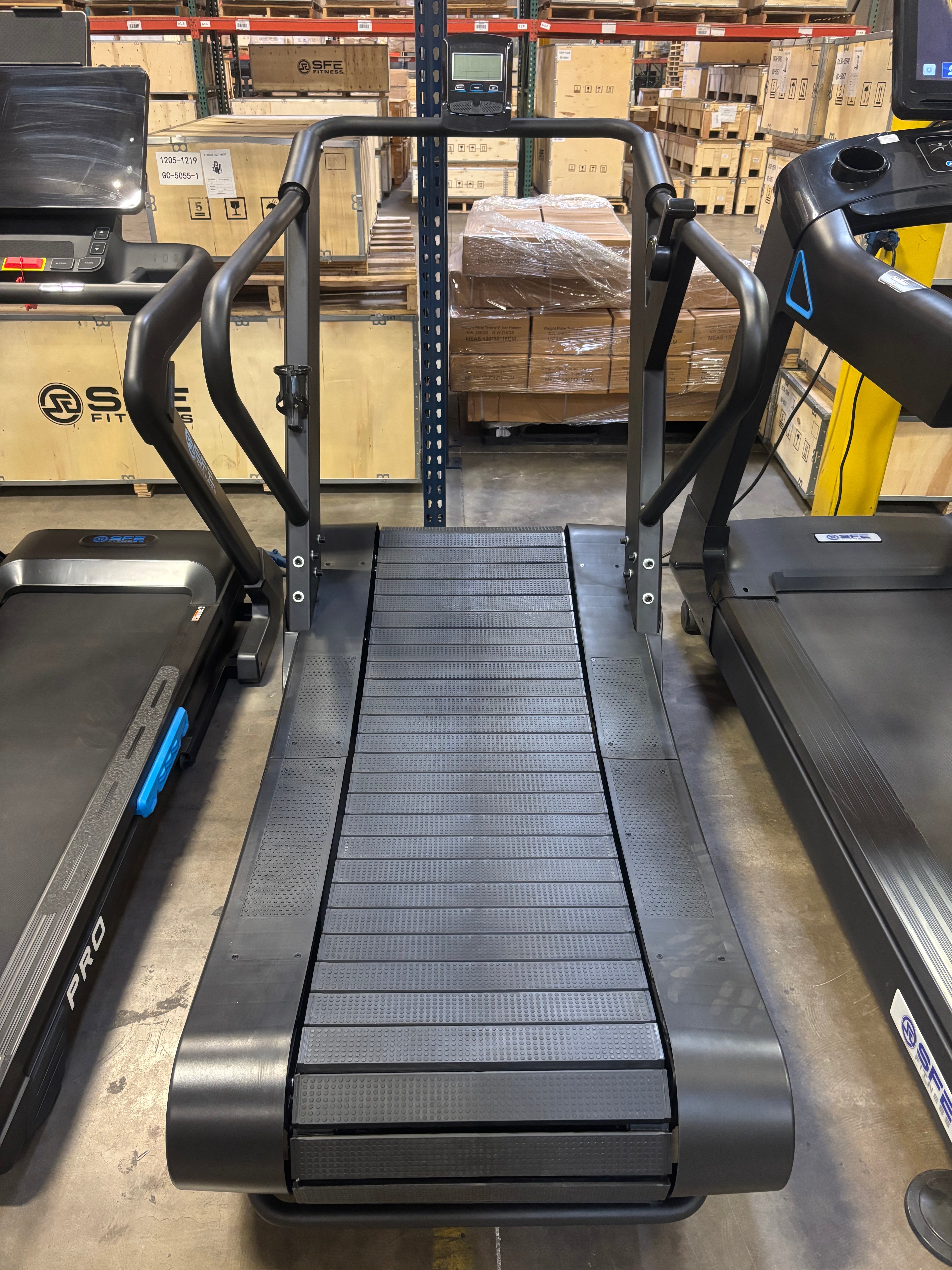 SFE Curved Air Runner Elite Pro with Sled Feature – Self-Powered Curved Treadmill for Home & Commercial Gyms