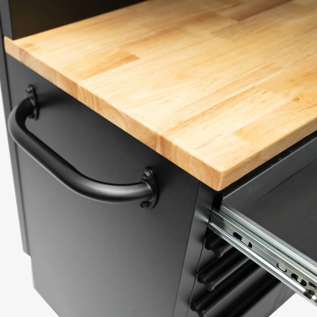 72" Rolling Tool Chest – Modular Cabinet & Multi-Use Workstation with Power & Pegboard