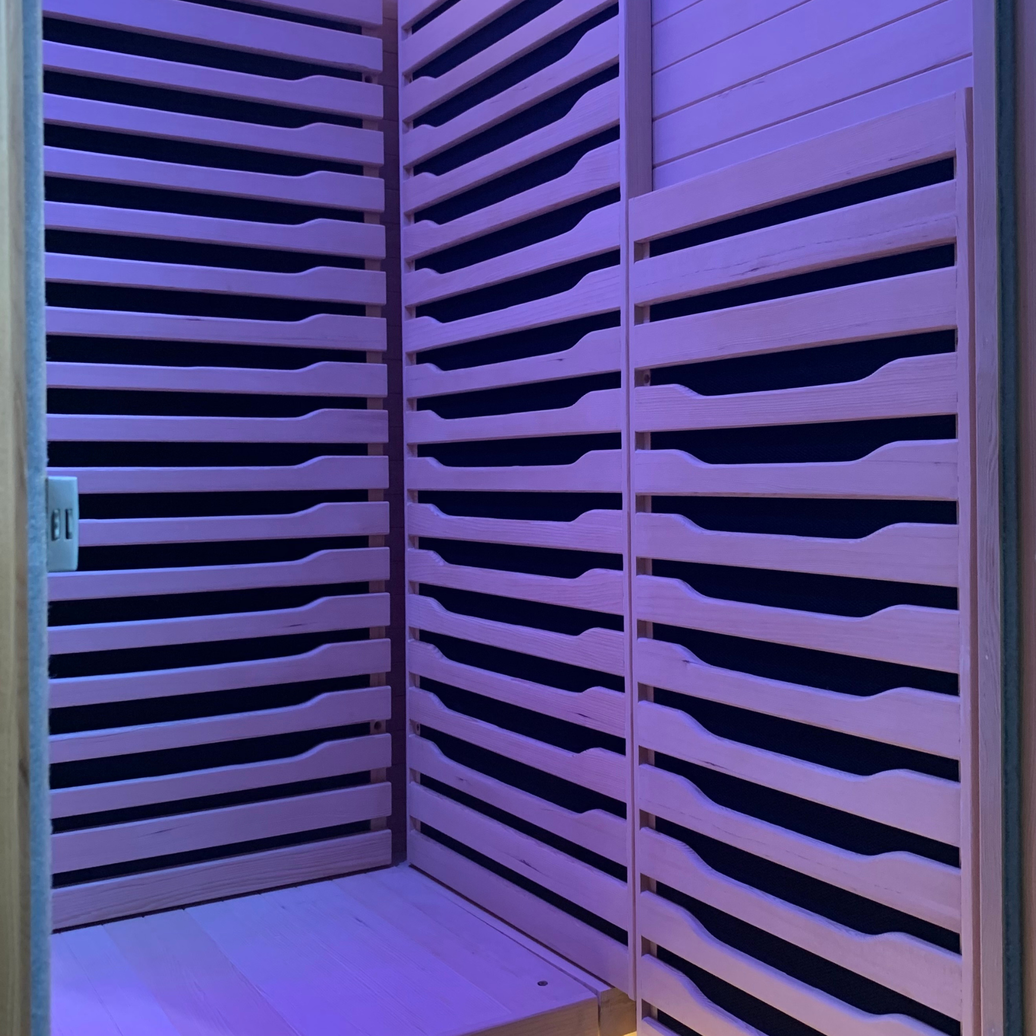 Blisspod Helsinki Deluxe Sauna Series – 2 Person Full Spectrum Infrared Sauna with Red Light Therapy