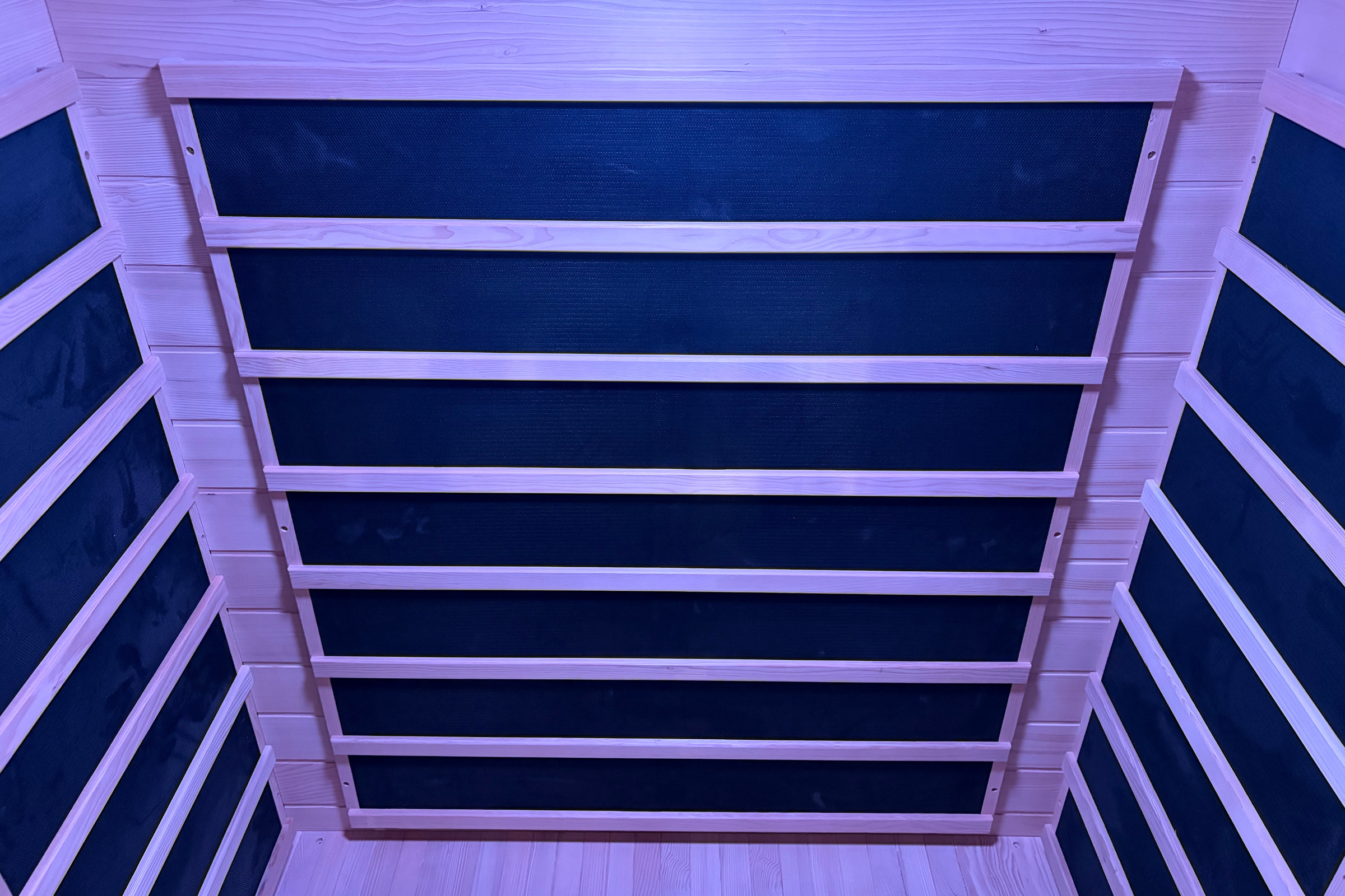 Blisspod Malmo Deluxe Sauna Series – 1–2 Person Infrared Sauna with Red Light Therapy | Low EMF | LED Chromotherapy