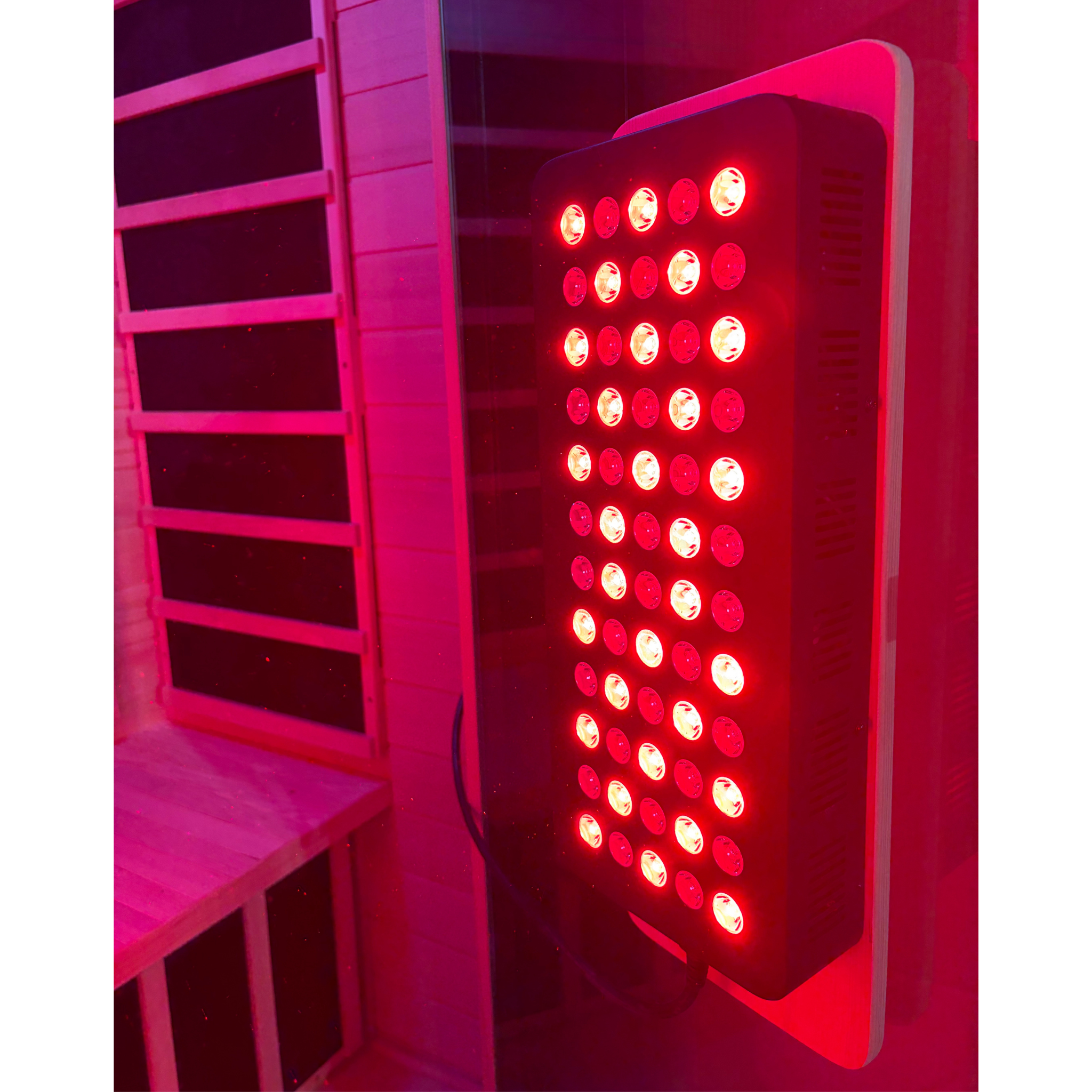 Blisspod Malmo Deluxe Sauna Series – 1–2 Person Infrared Sauna with Red Light Therapy | Low EMF | LED Chromotherapy