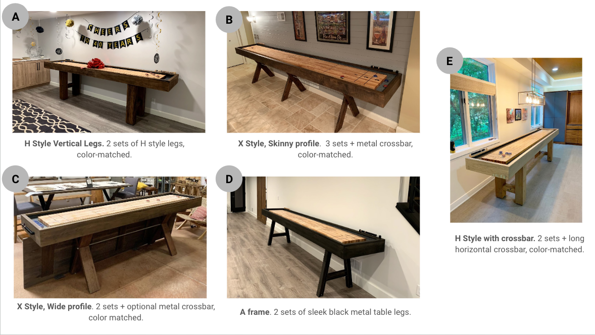 True North Custom Air Hockey Table – Solid Wood Arcade-Style Game Table