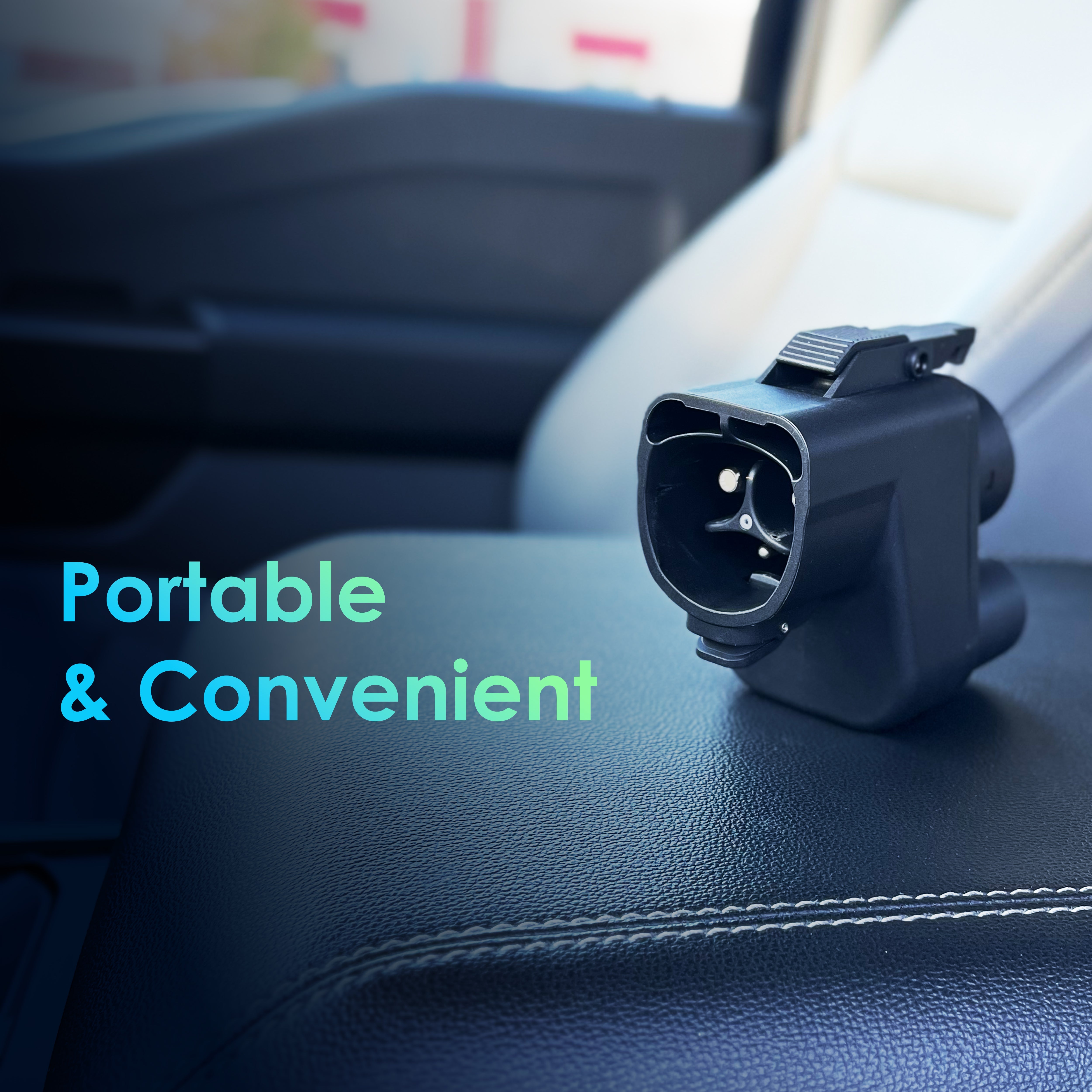 Rexing NACS to CCS1 Adapter – Tesla Supercharger Adapter for CCS EVs (500A / 1000V DC Fast Charging)