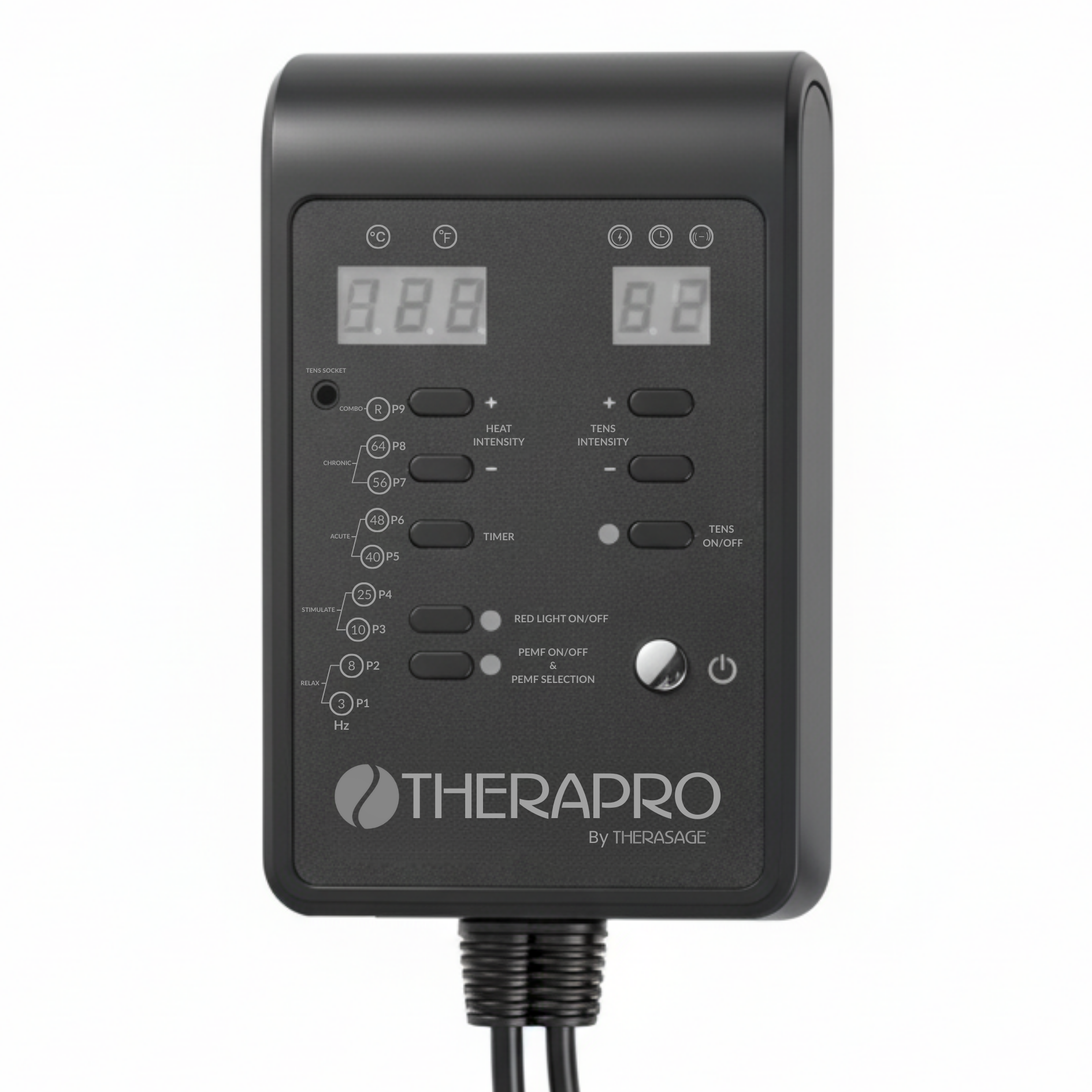 TheraPro PEMF Therapy Pad (Regular) | Multi-Therapy Recovery System with Infrared Heat & Red Light Technology