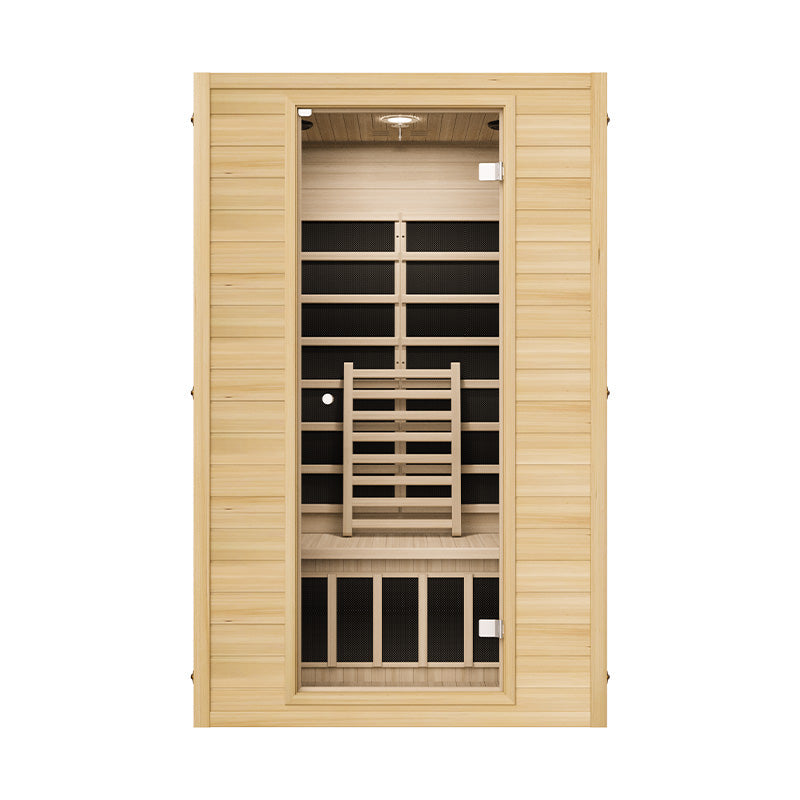 Blisspod Vienna Series 2-Person Far Infrared Sauna | Canadian Hemlock | 4 Heaters