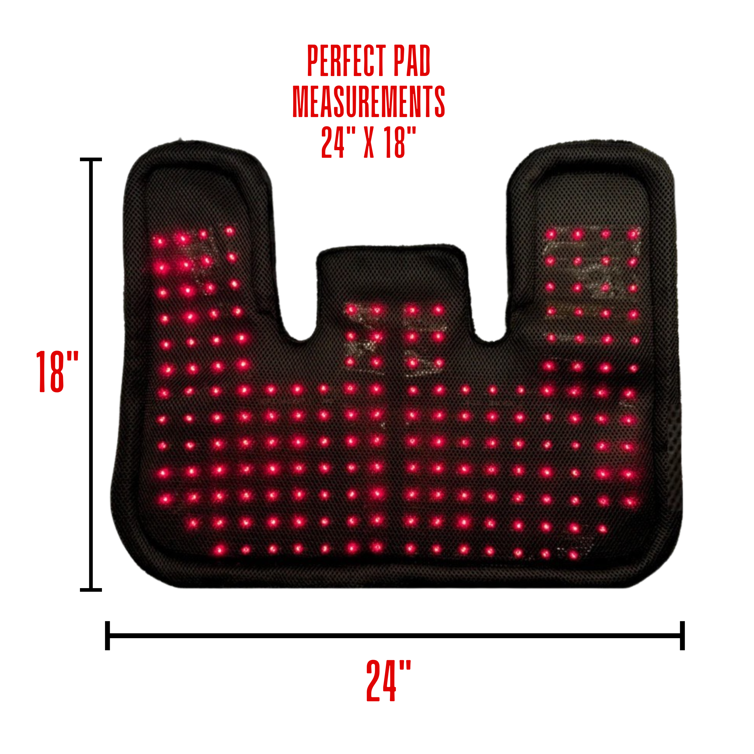 TheraPerfect Red Light & Near Infrared Therapy Pad – Tri-Lite™ Recovery Pad for Muscle Relief & Circulation