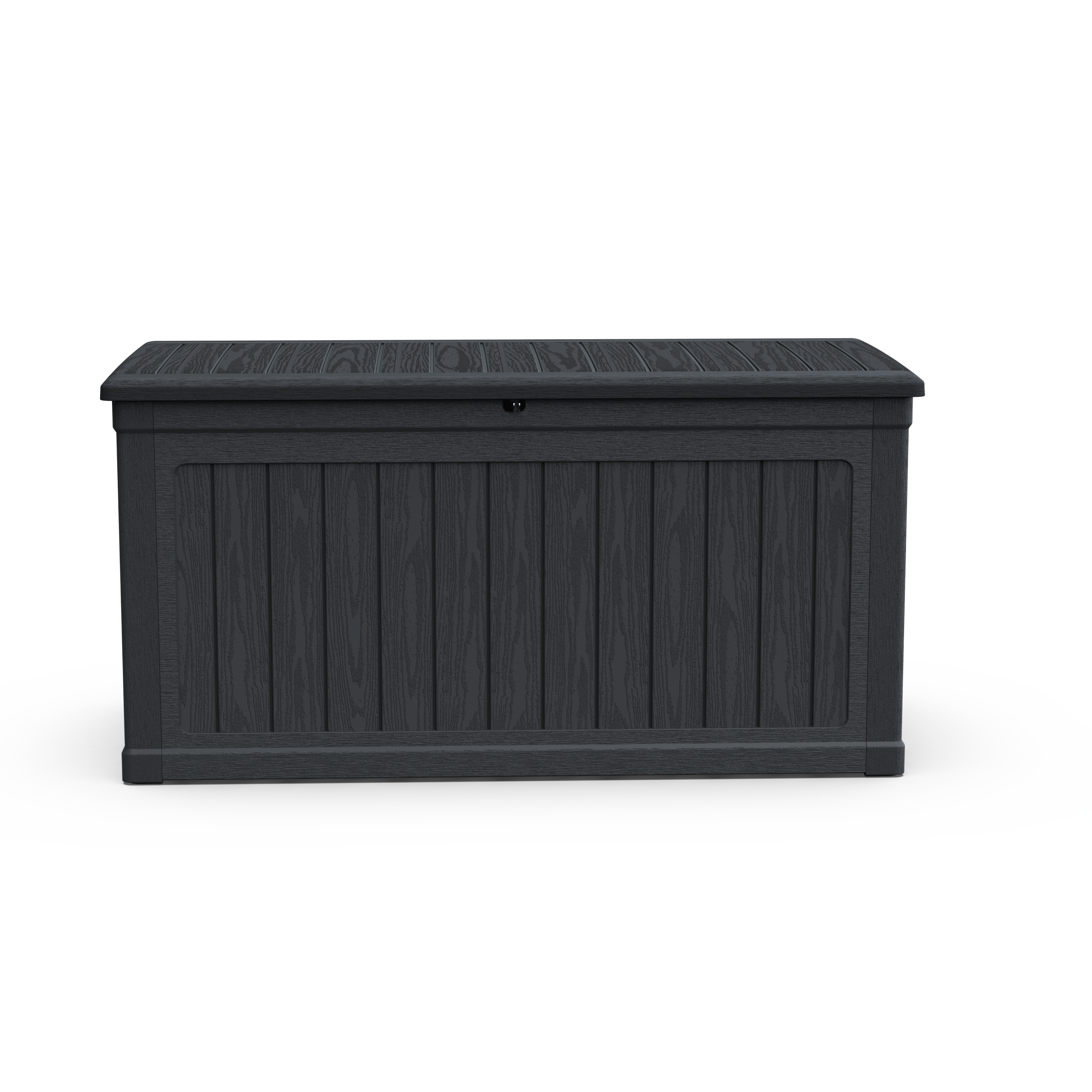 Large Outdoor Storage Deck Box – Waterproof Resin Patio Storage Box with Lockable Lid - 230 Gallon