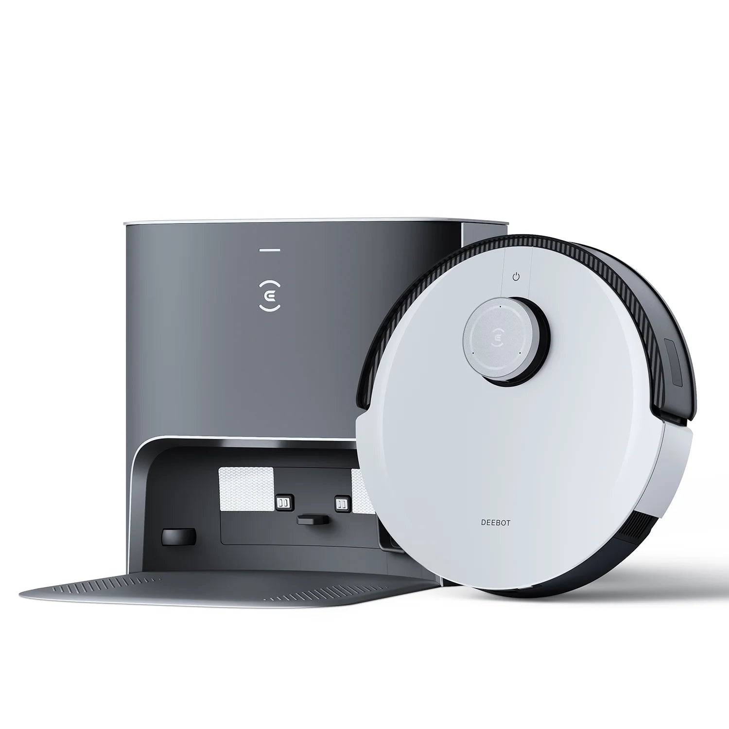 ECOVACS DEEBOT X1 plus Robotic Vacuum Cleaner - Black