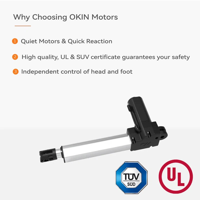 3000 Massaging Adjustable Bed with Wireless Remote