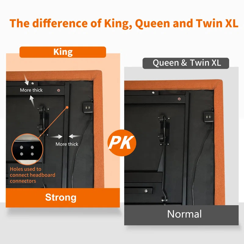3000 Massaging Adjustable Bed with Wireless Remote