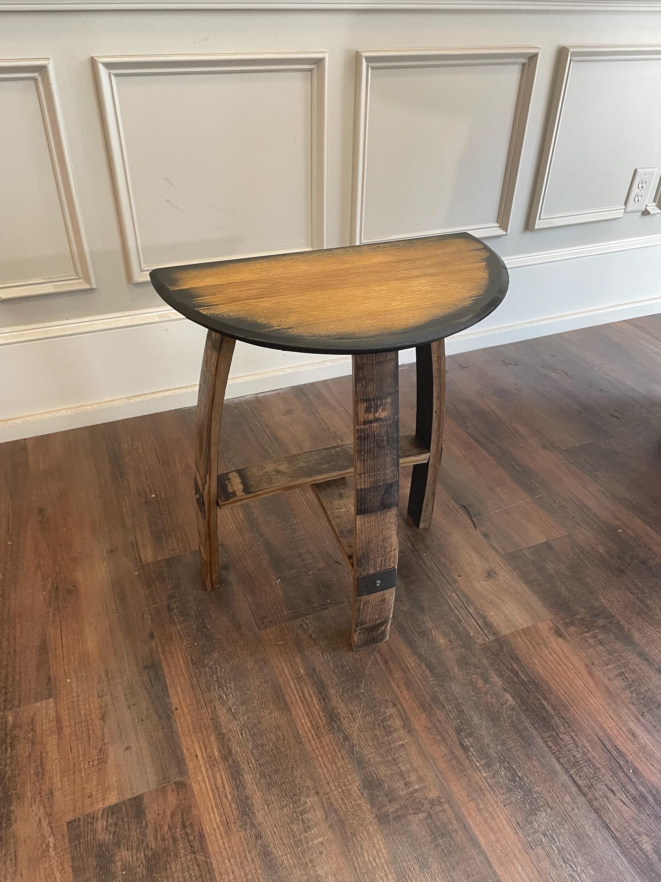 Bourbon Barrel Stool - Custom finishes available.