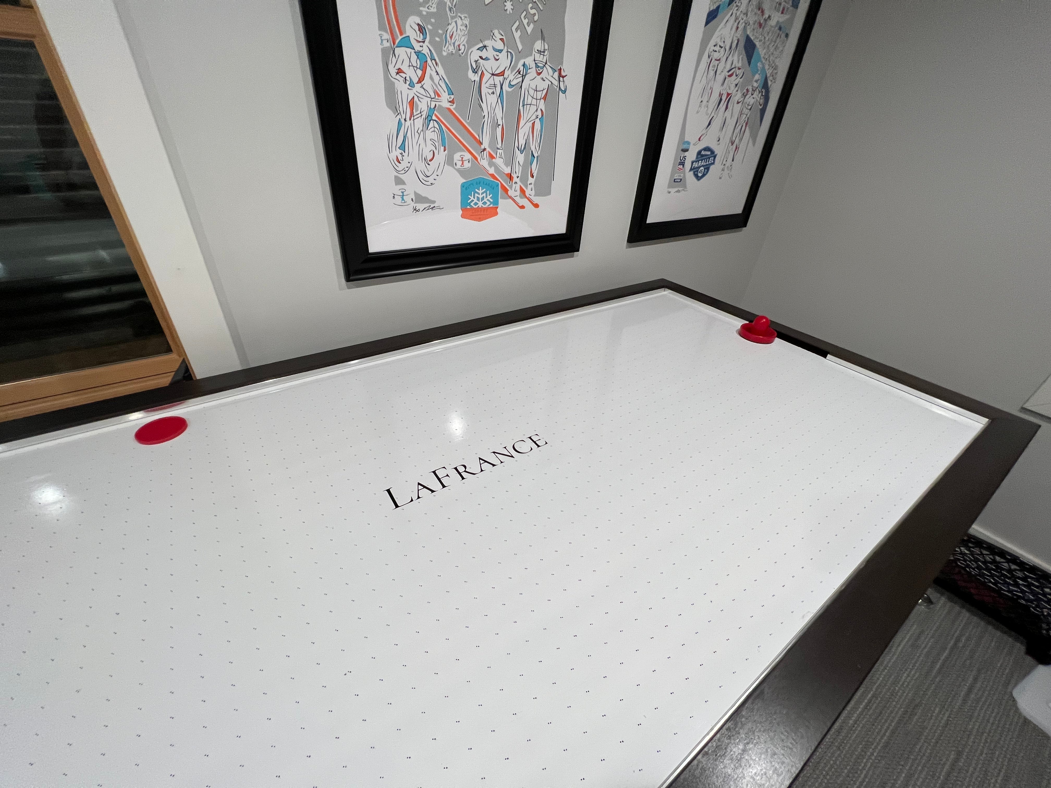 True North Custom Air Hockey Table – Solid Wood Arcade-Style Game Table